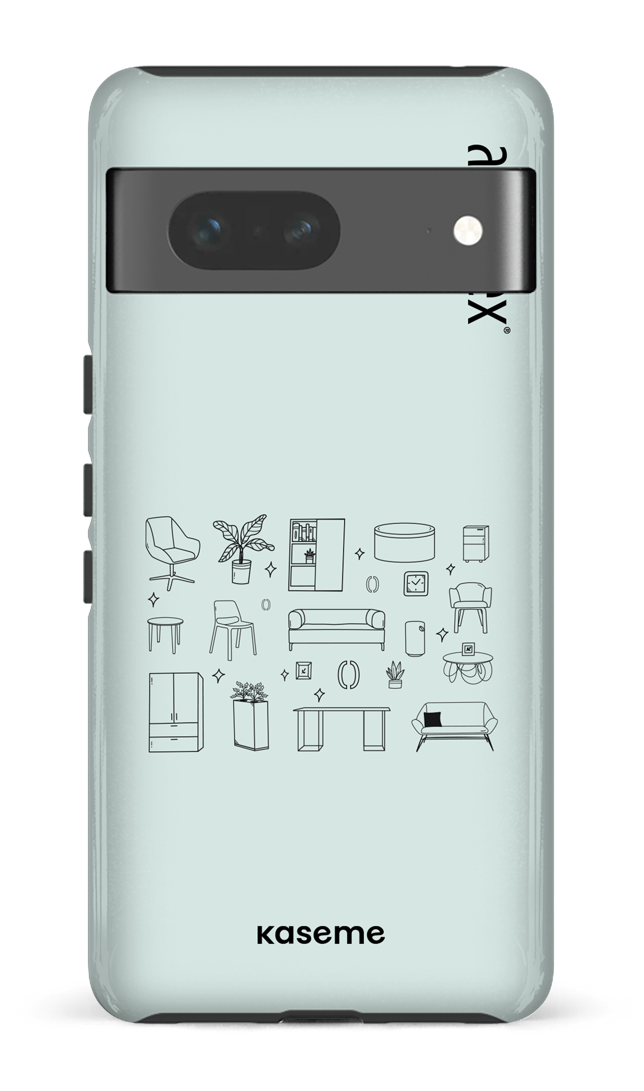 Google Pixel 7 Tough Gloss L'essentiel menthe par Artopex -