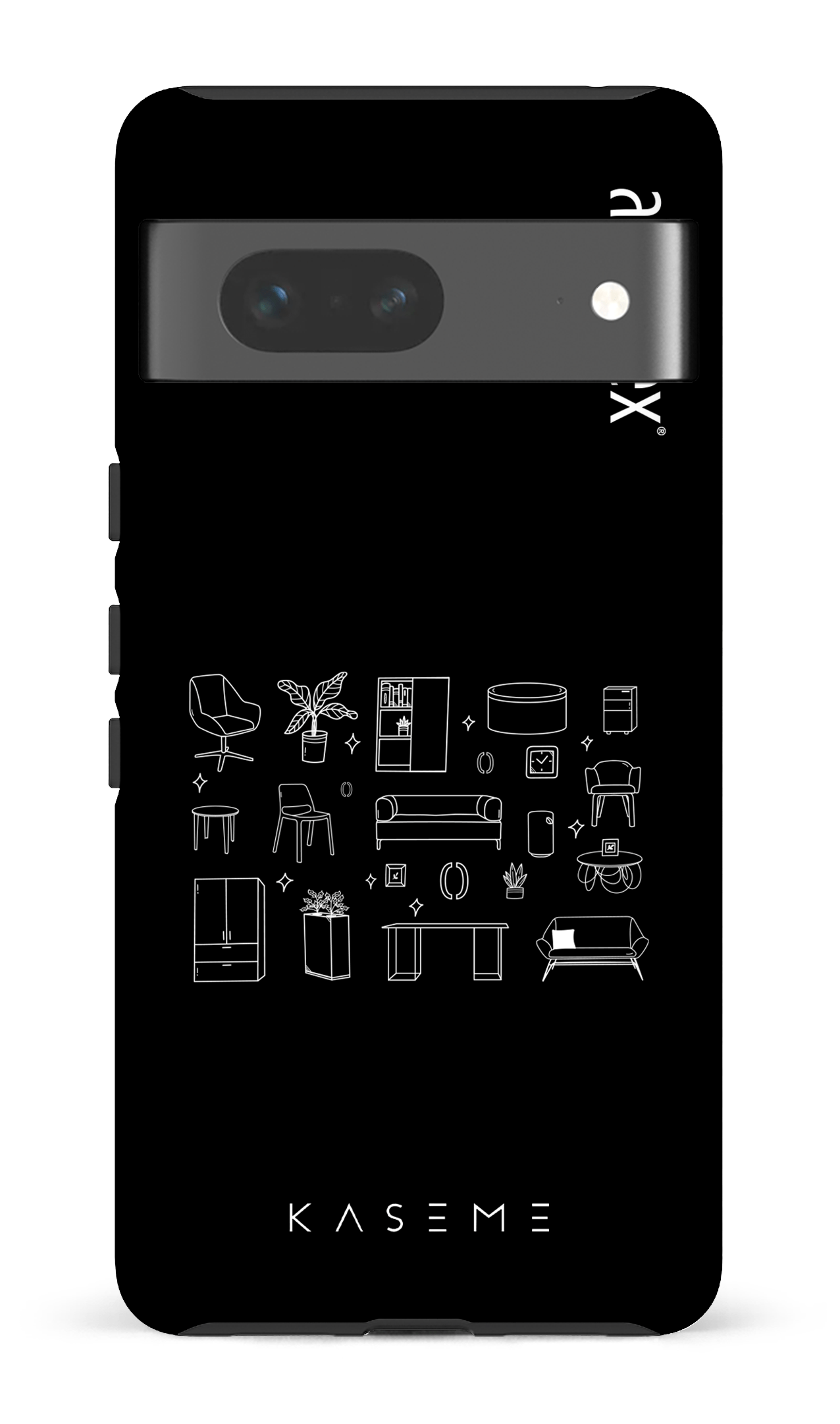 Google Pixel 7 Tough Gloss L'essentiel noir par Artopex -