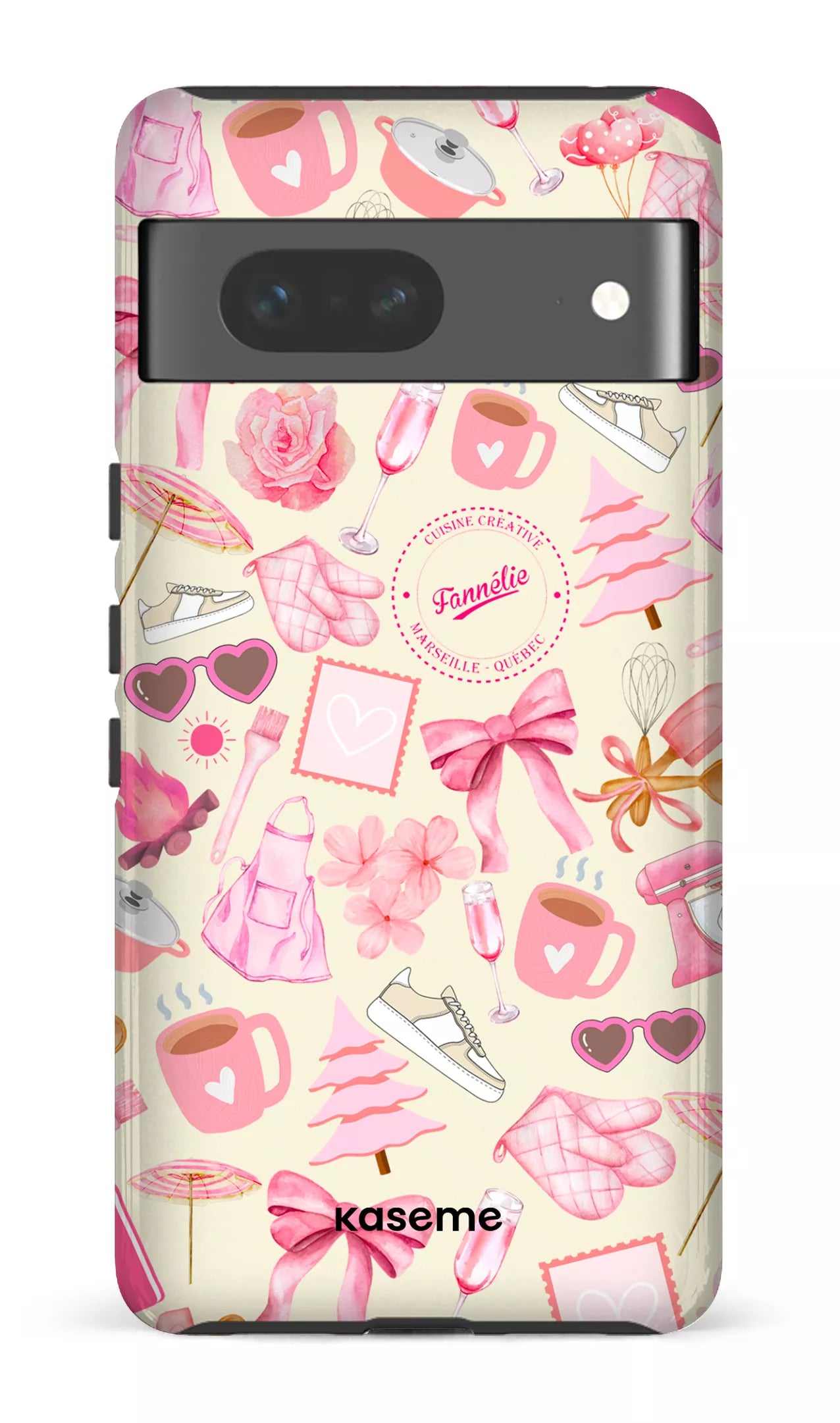 Google Pixel 7 Tough Gloss Les icônes de Fannélie -