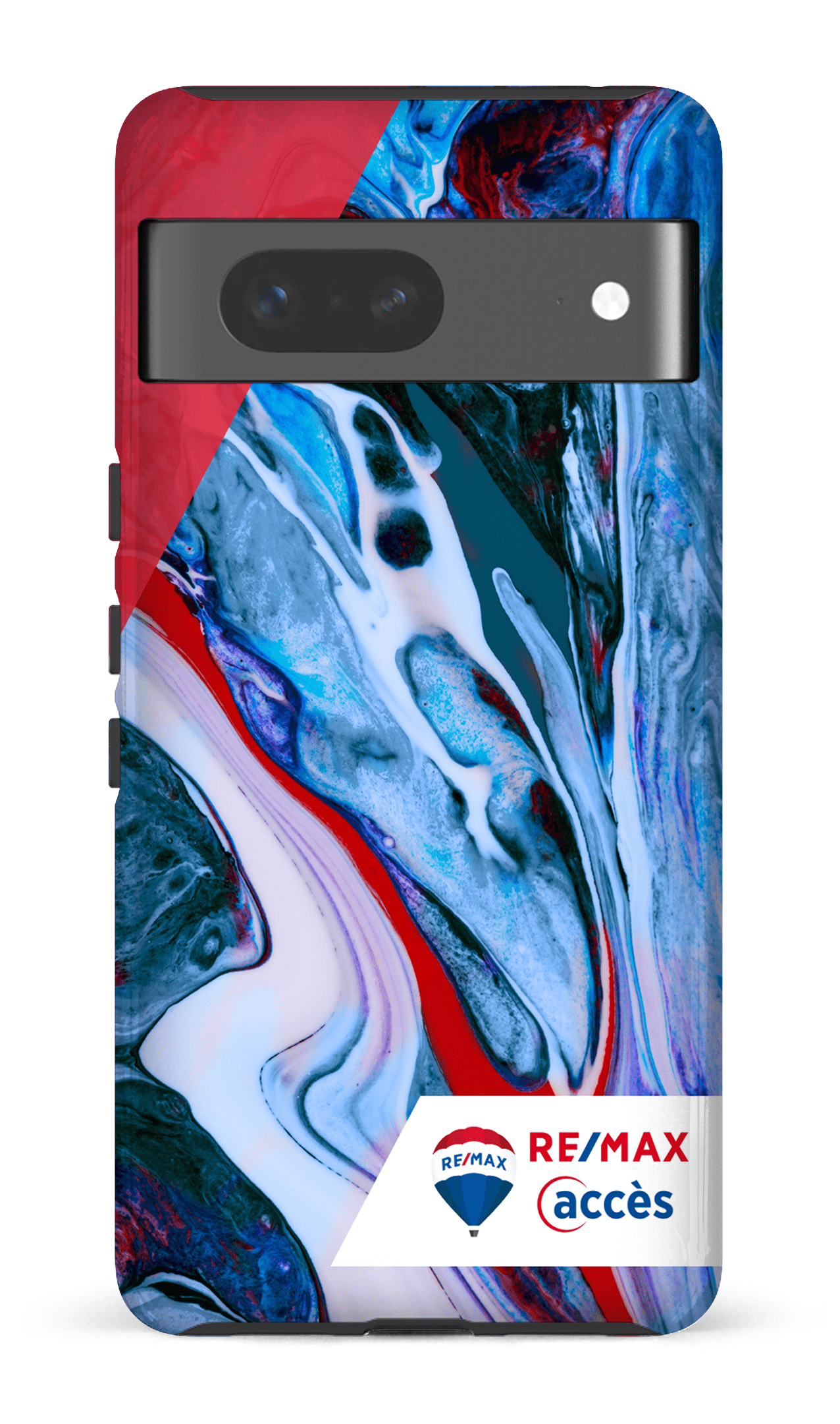 Google Pixel 7 Tough Gloss Peinture marbrée claire -