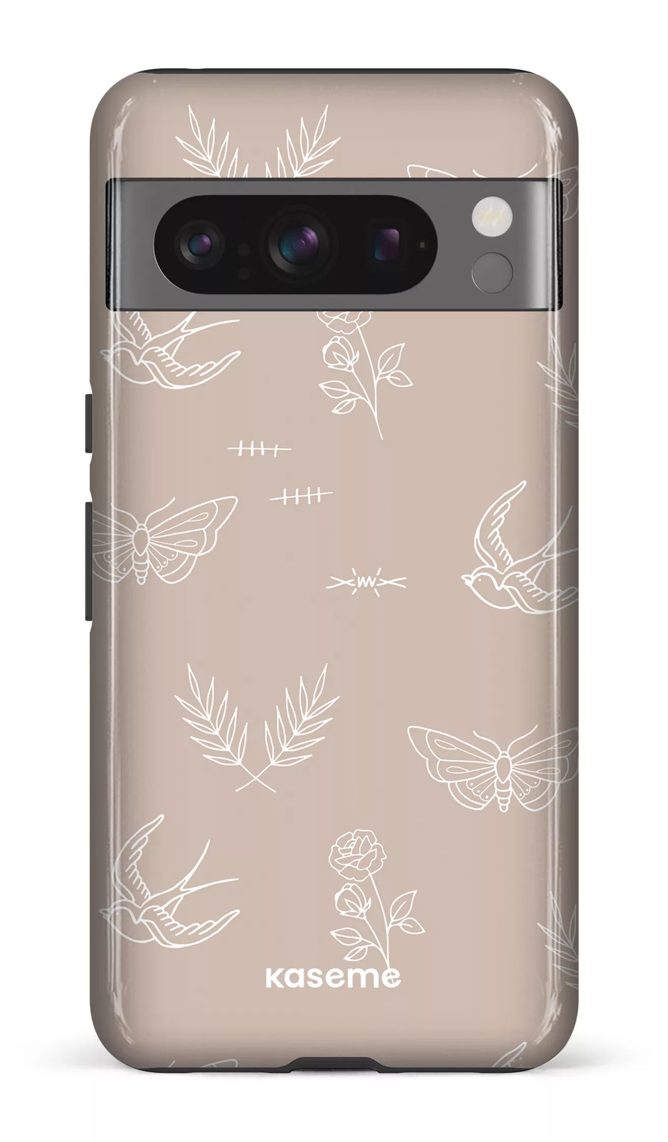 Google Pixel 8 Pro Tough Gloss Ink beige -