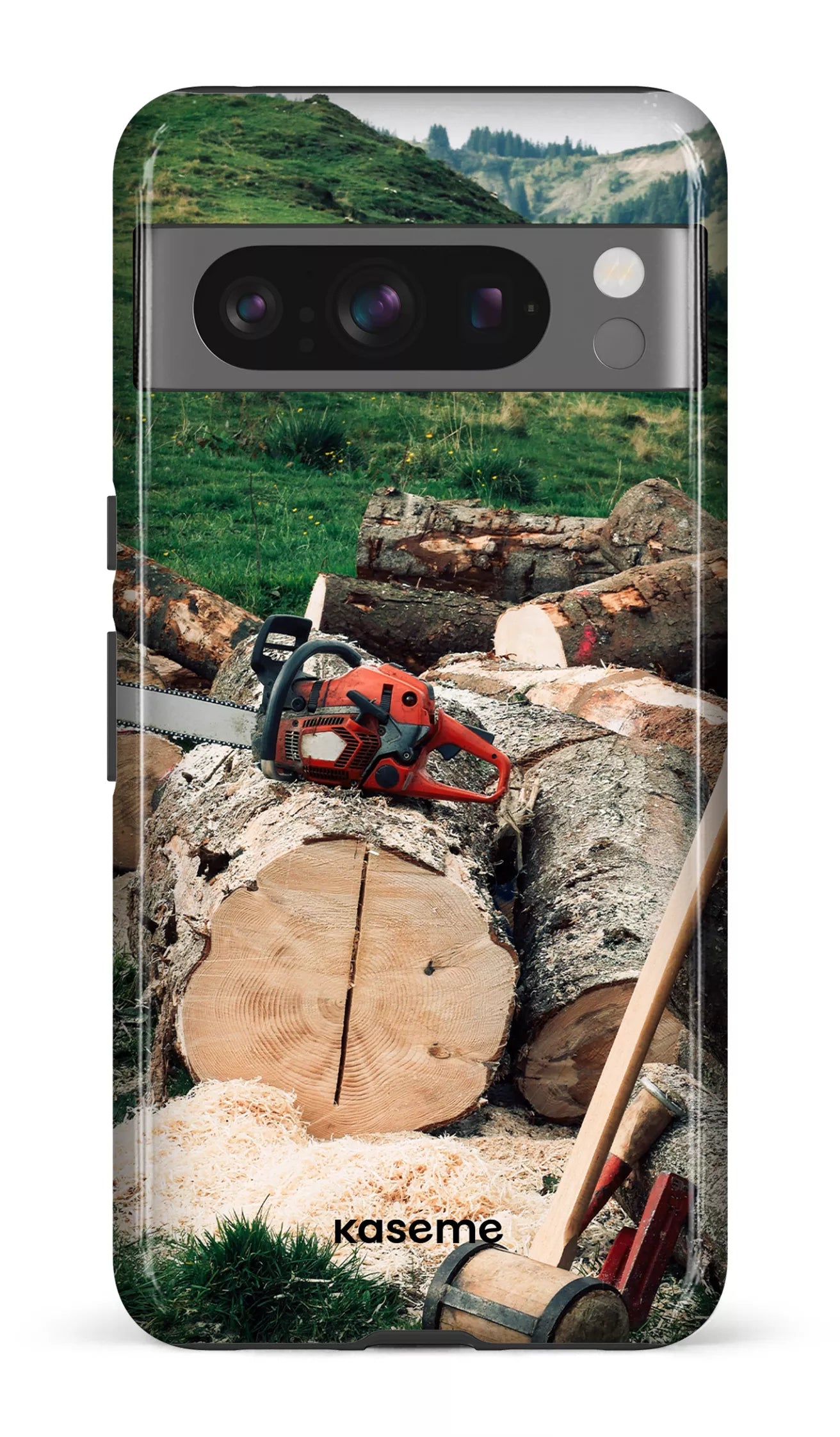 Google Pixel 8 Pro Tough Gloss Timber Cut -