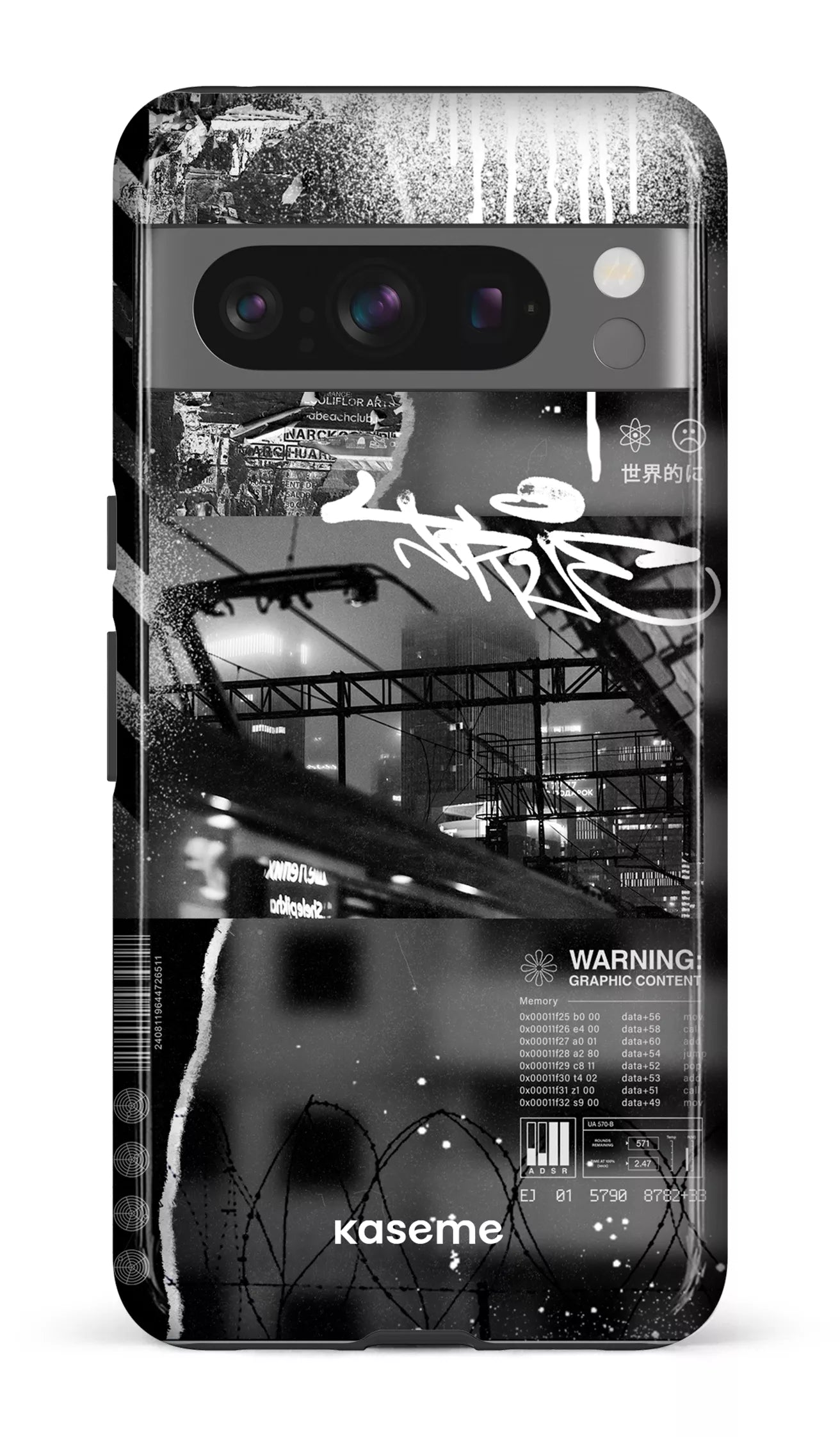 Google Pixel 8 Pro Tough Gloss Warning -