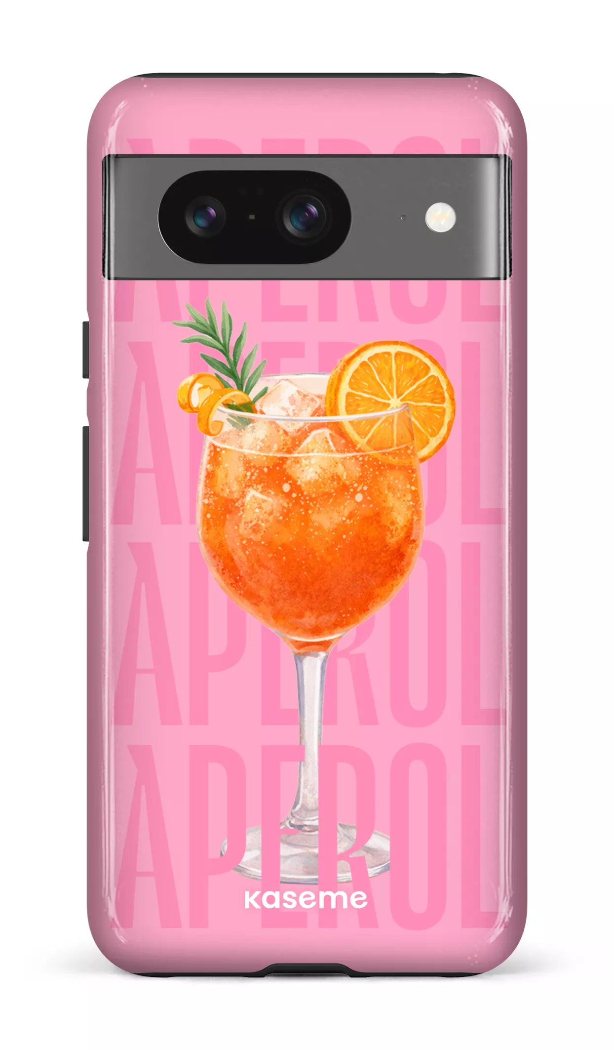 Google Pixel 8 Tough Gloss Aperol Sunset Pink -