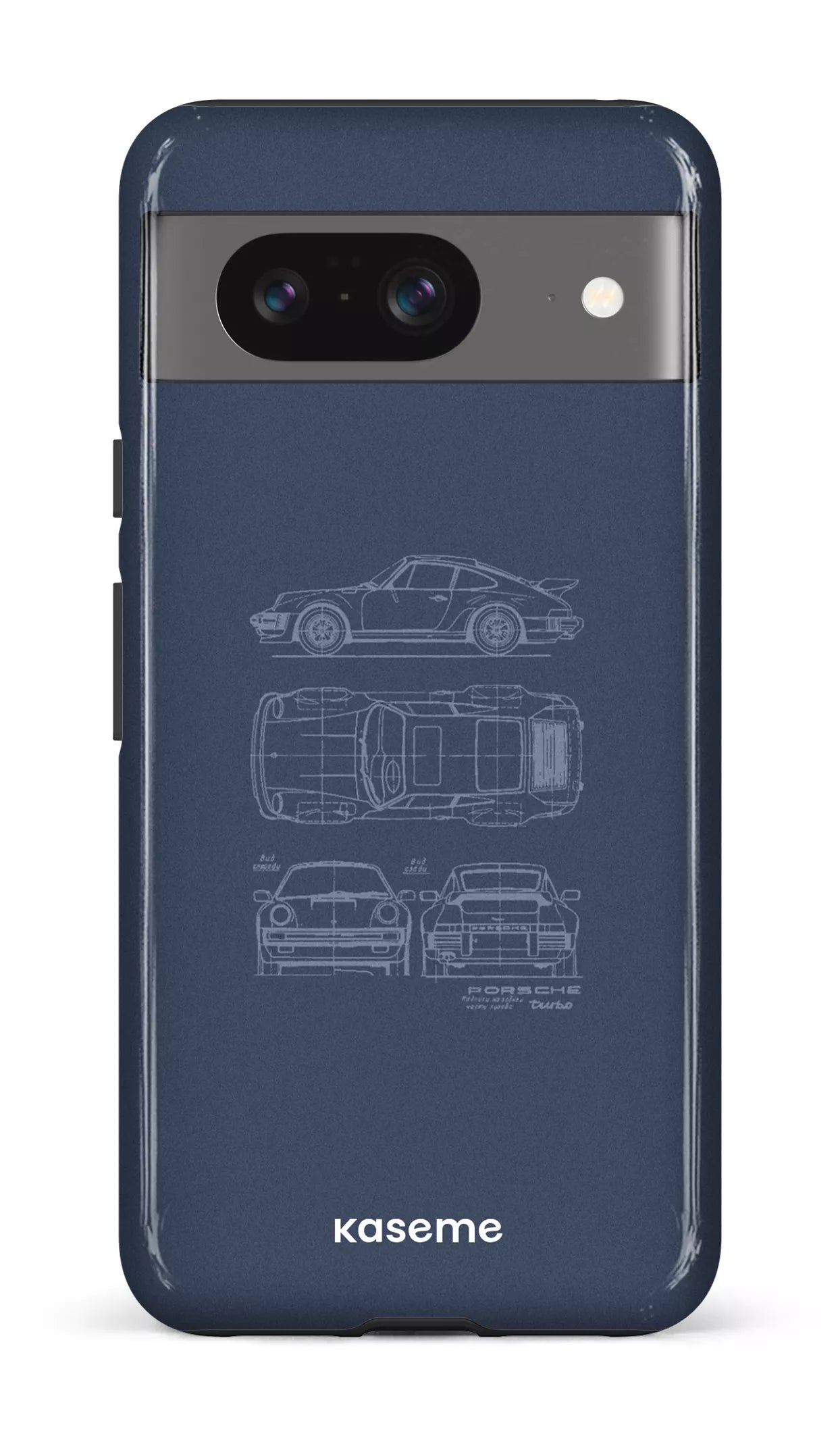 Google Pixel 8 Tough Gloss Beat The Traffic Blue -