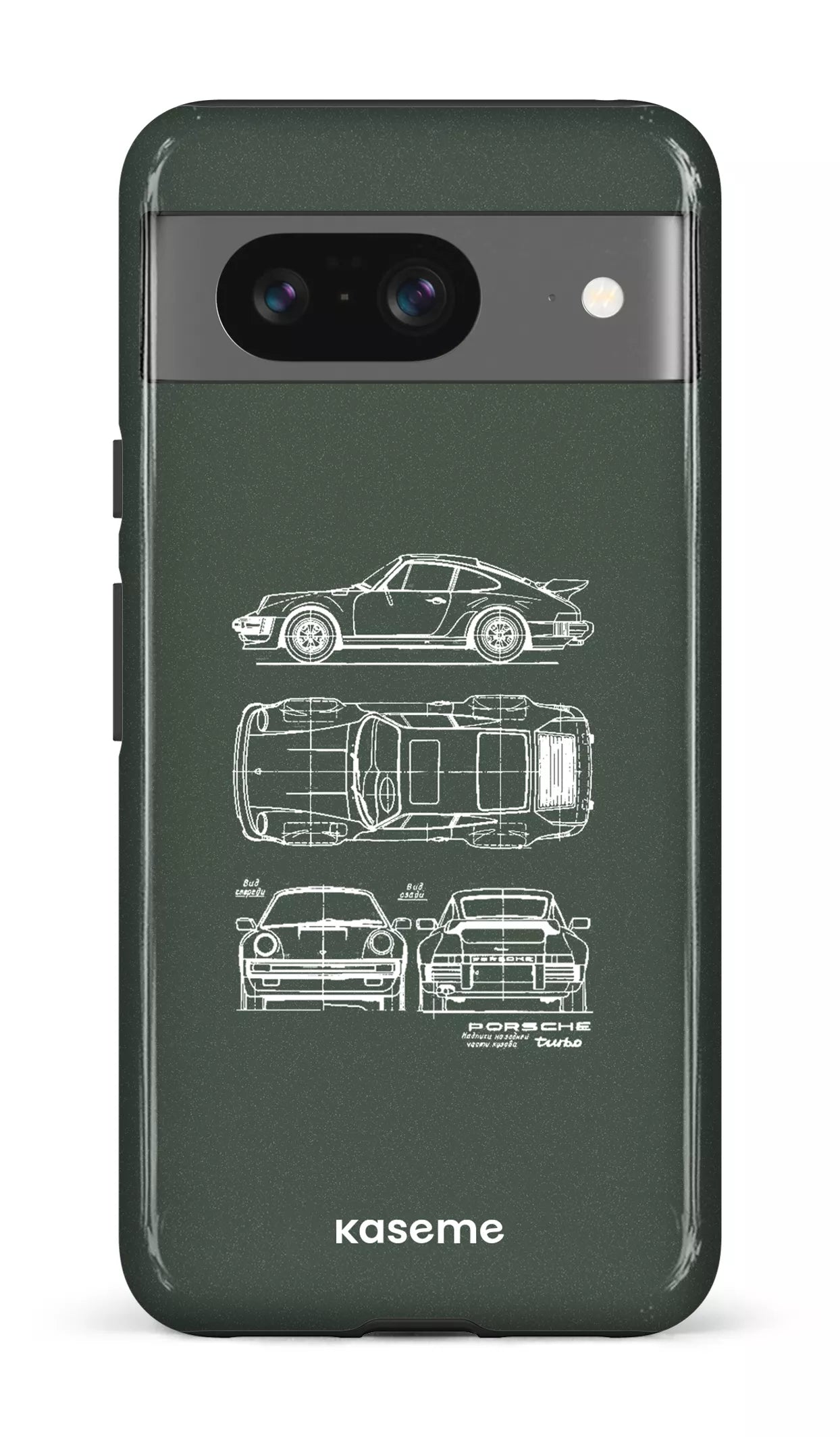 Google Pixel 8 Tough Gloss Beat The Traffic Green -