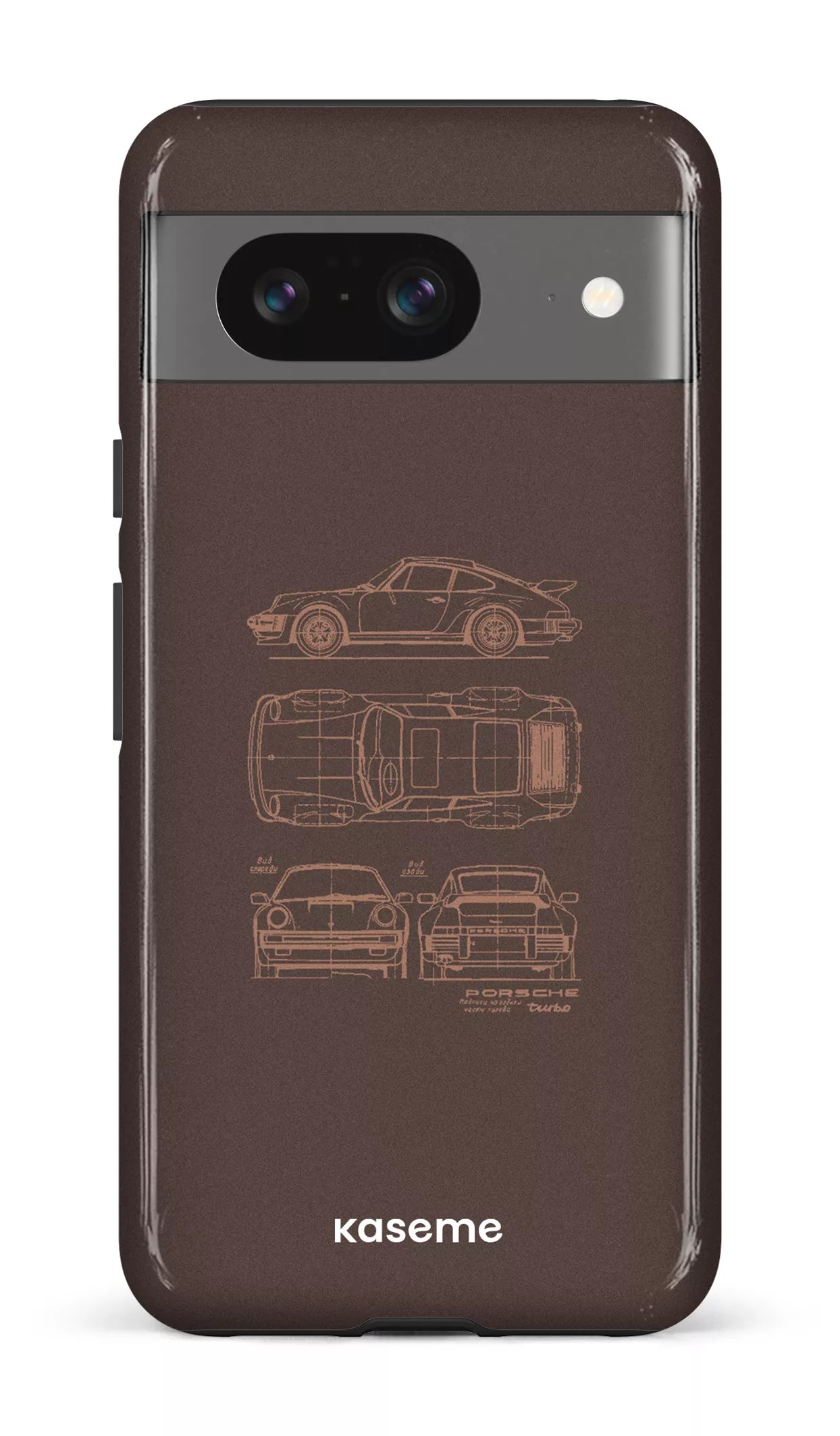 Google Pixel 8 Tough Gloss Beat The Traffic Mocha -