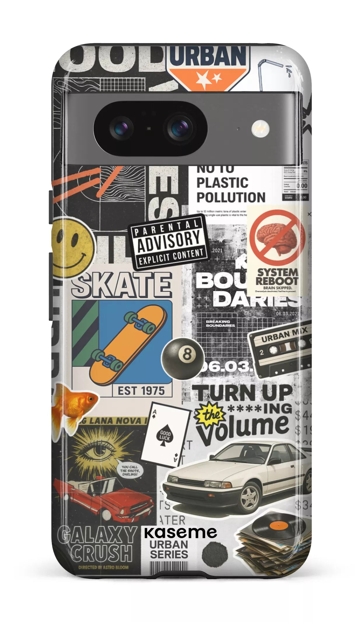 Google Pixel 8 Tough Gloss City Frequency -