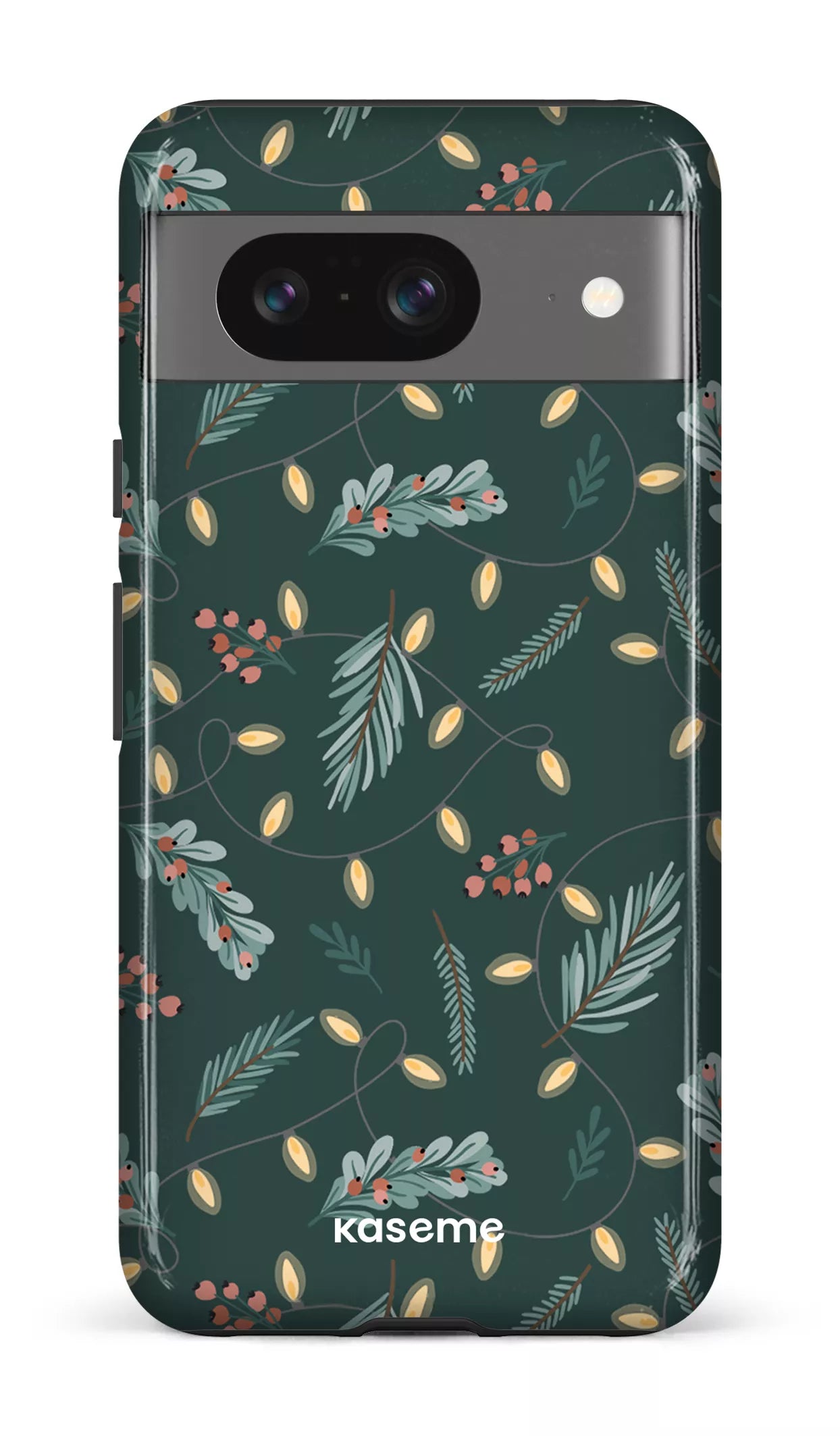 Google Pixel 8 Tough Gloss Cozy winter night green -