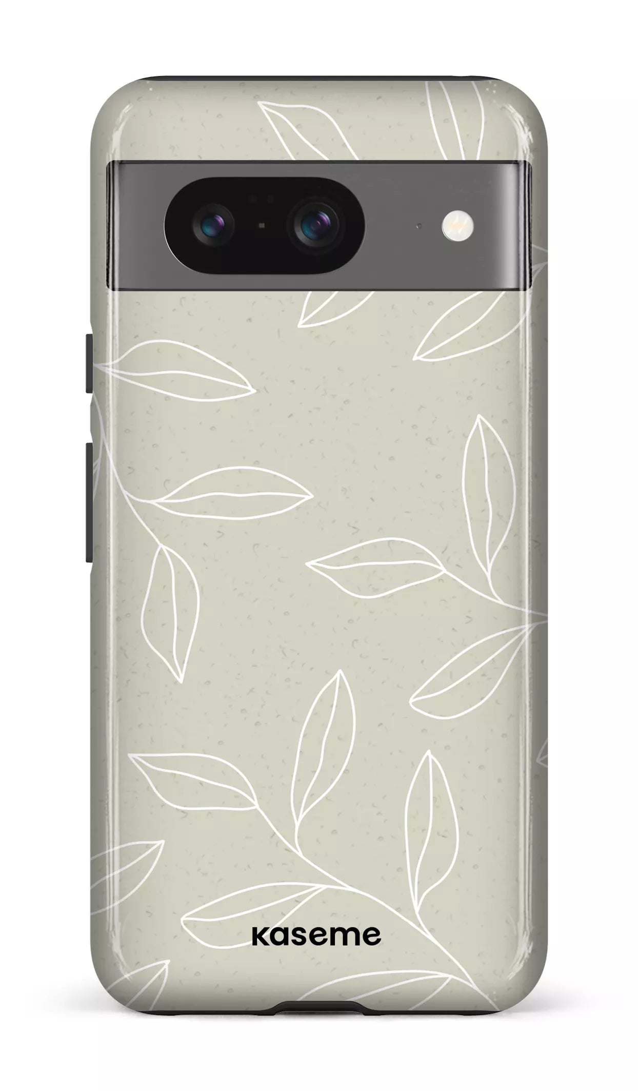 Google Pixel 8 Tough Gloss Gloomy Beige and White -