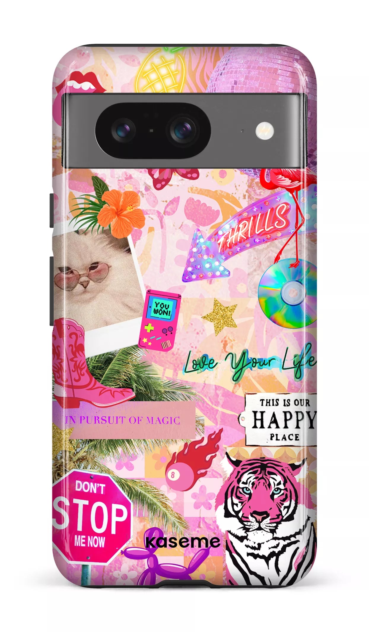 Google Pixel 8 Tough Gloss Happy Place -
