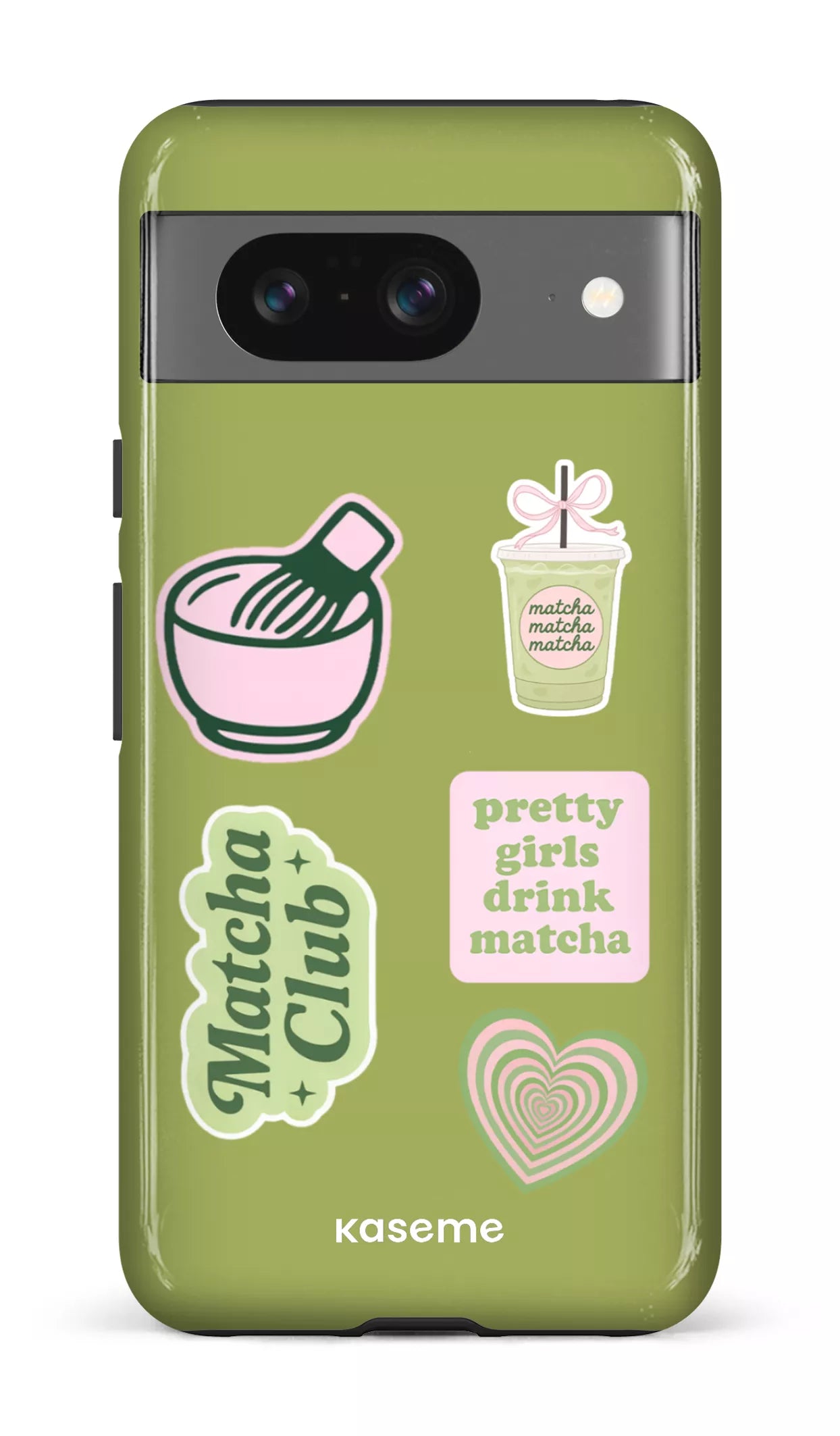 Google Pixel 8 Tough Gloss Matcha Club -