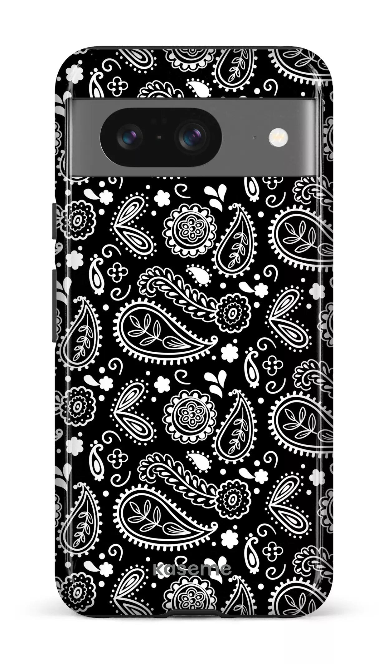 Google Pixel 8 Tough Gloss Paisley black -