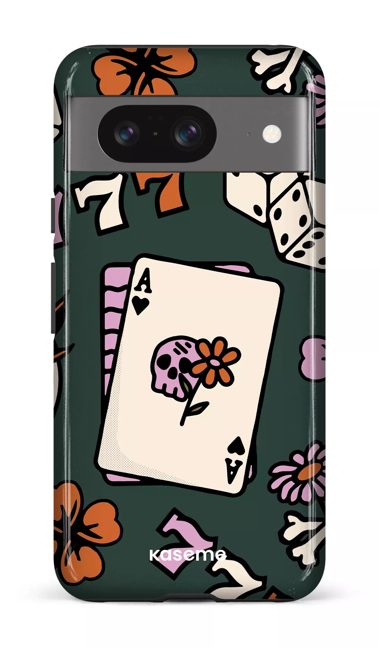 Google Pixel 8 Tough Gloss Poker Face -