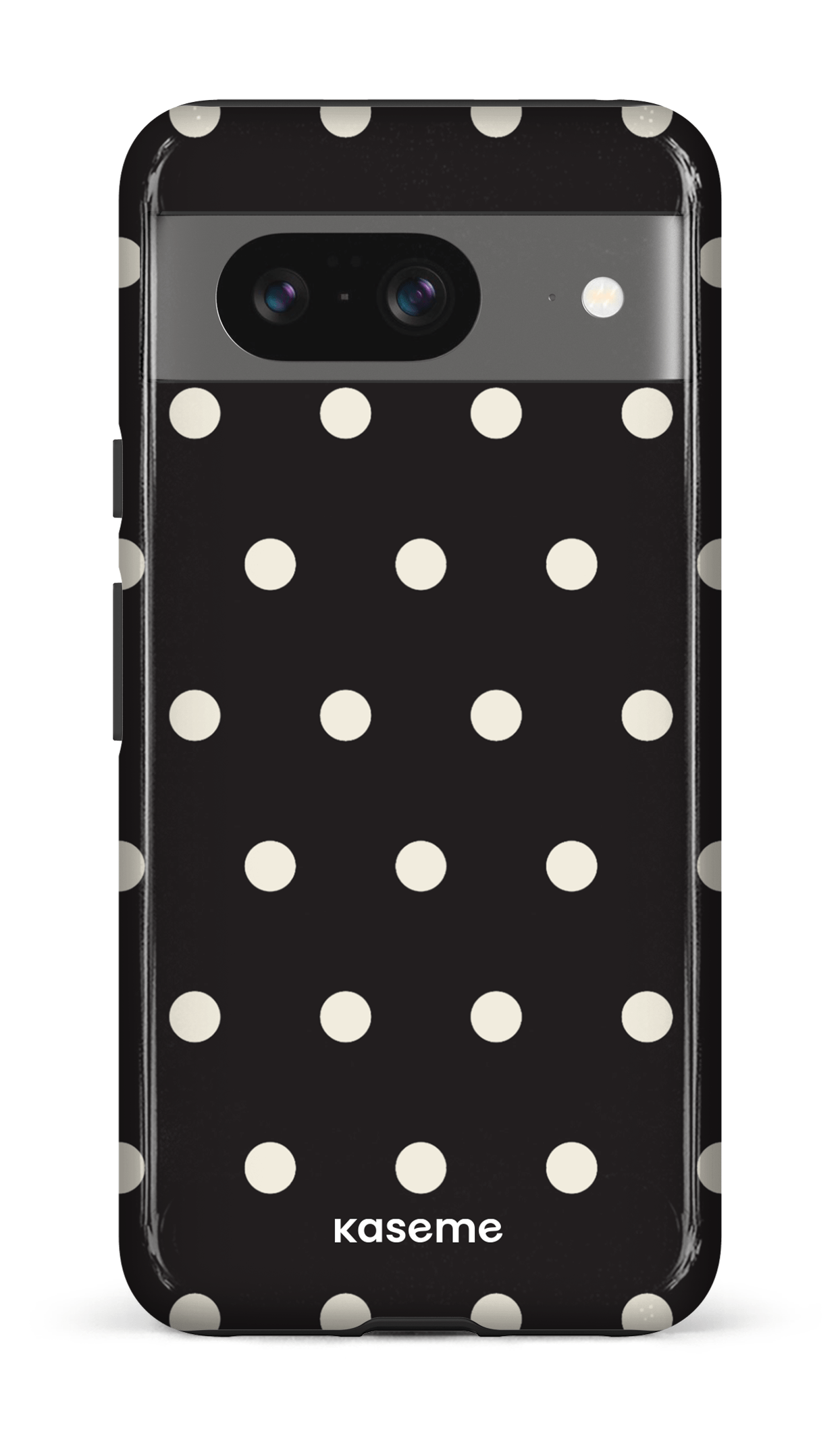 Google Pixel 8 Tough Gloss Polka Black -