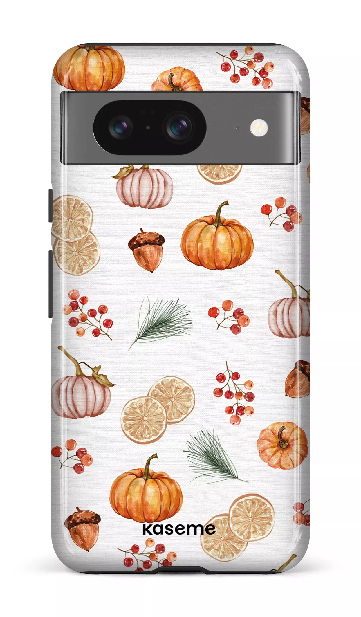Google Pixel 8 Tough Gloss Pumpkin Garden -