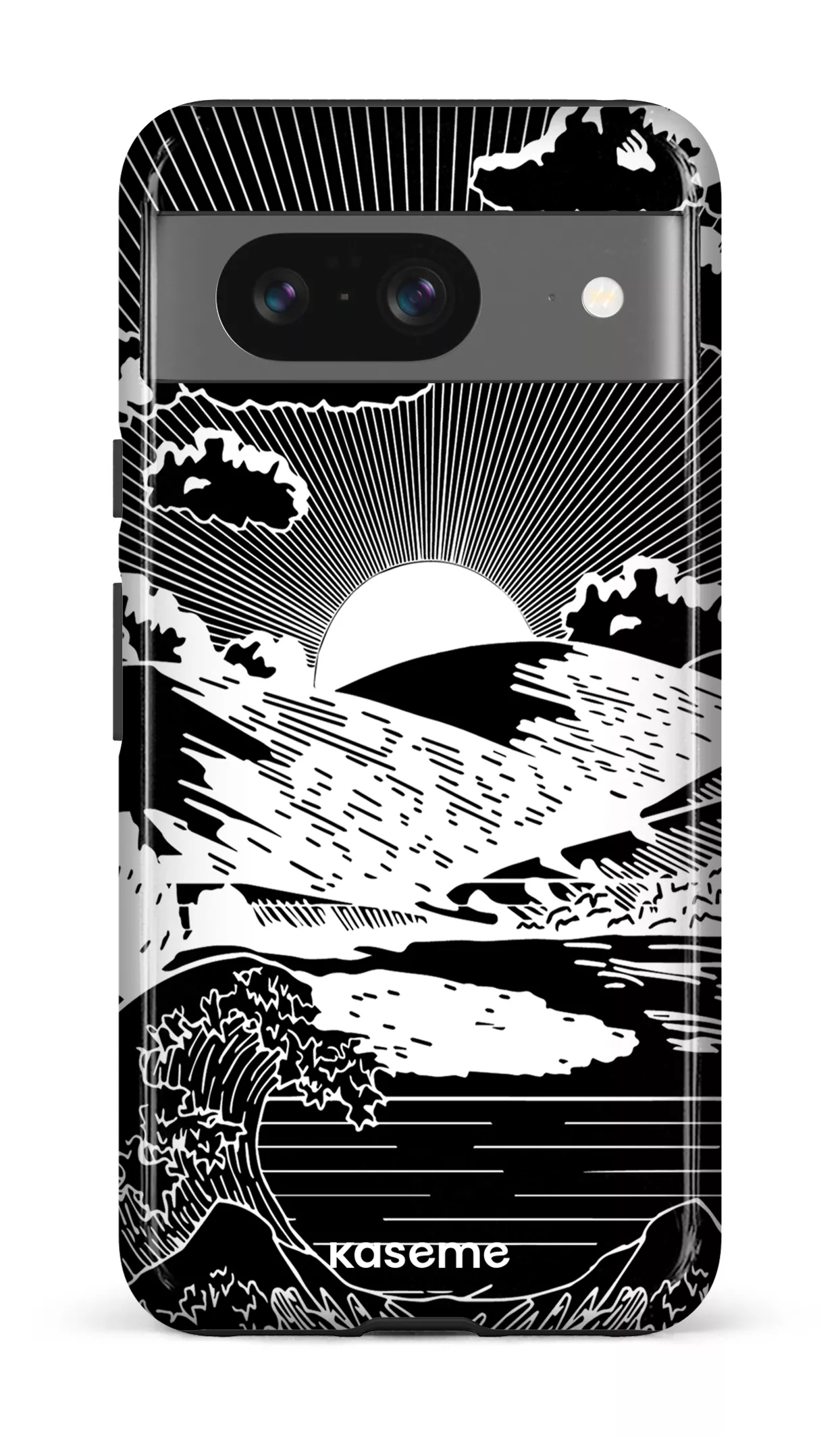 Google Pixel 8 Tough Gloss Sunbath black -