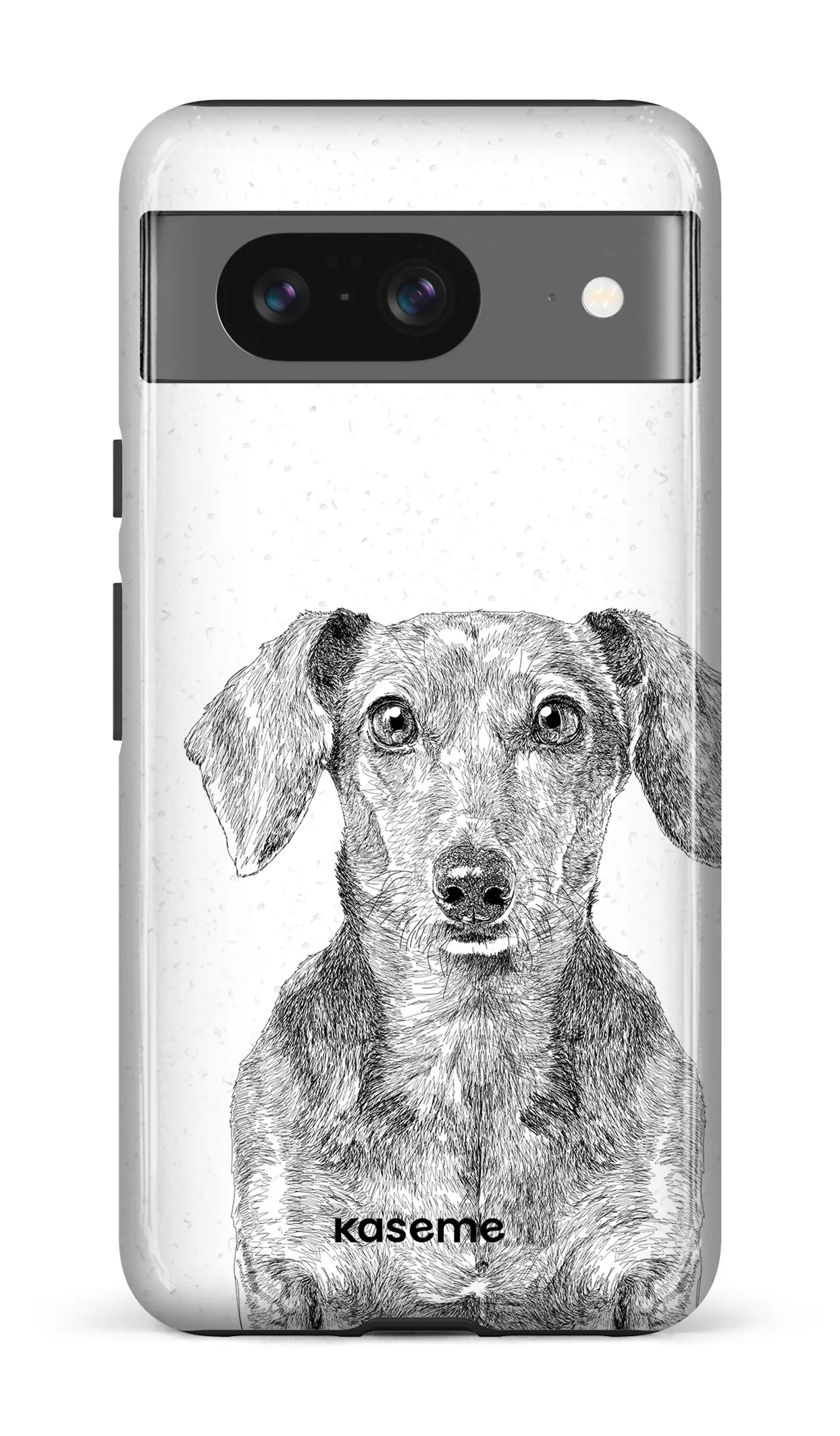 Google Pixel 8 Tough Gloss Teckel Dachshund -