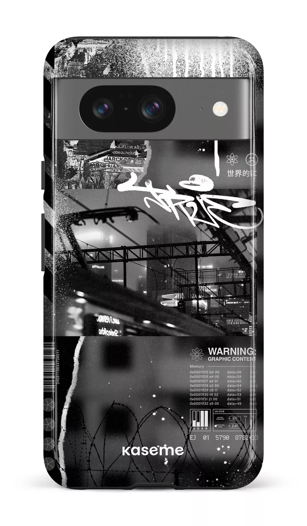 Google Pixel 8 Tough Gloss Warning -