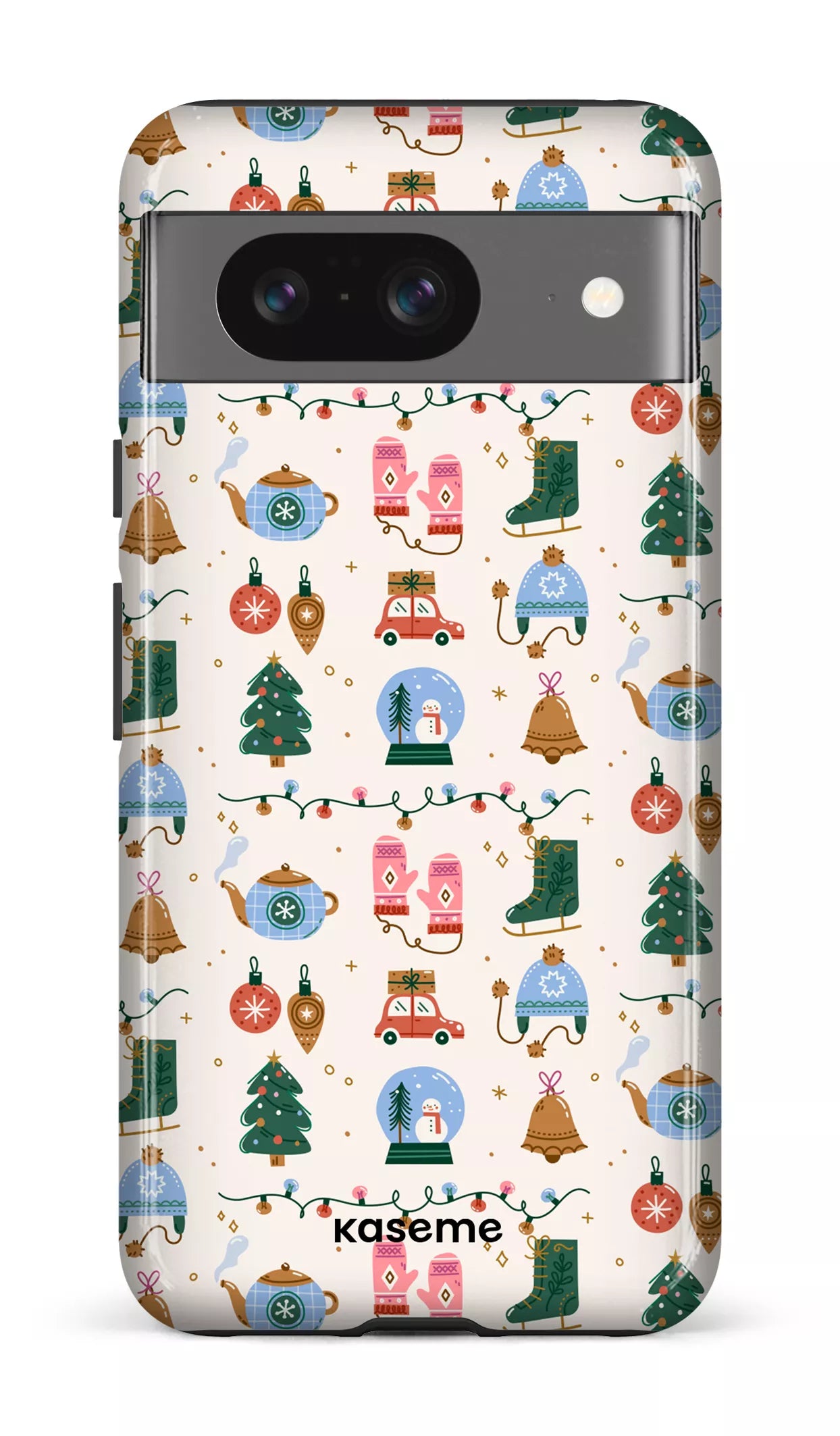 Google Pixel 8 Tough Gloss Wintry Magic -