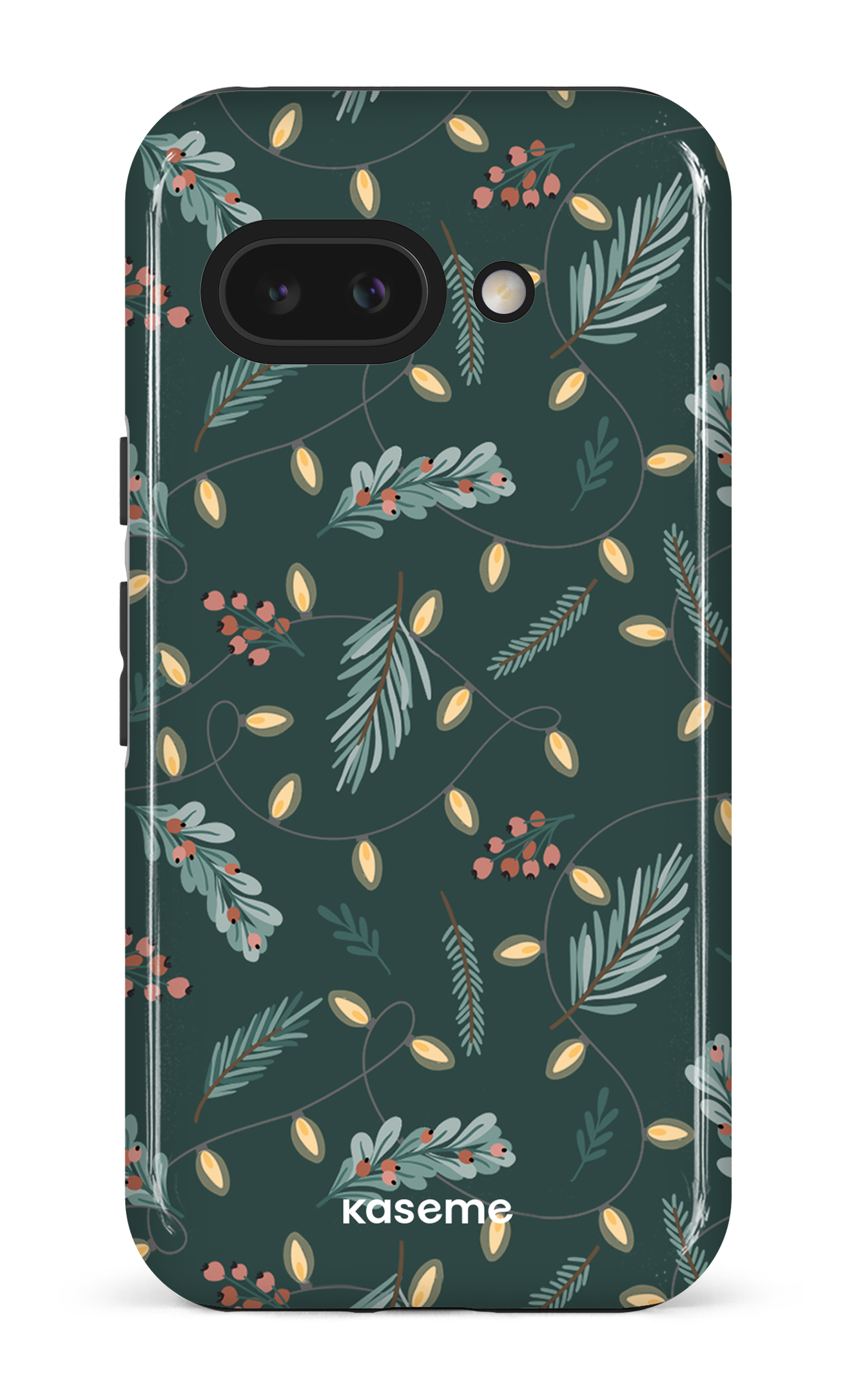 Google Pixel 9 A Impact (Gloss) Cozy winter night green -