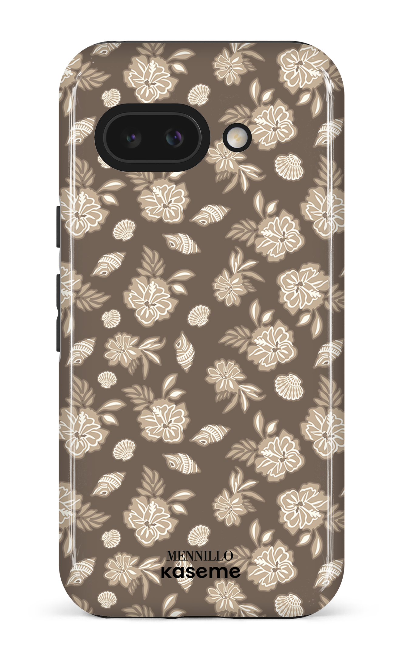 Google Pixel 9 A Impact (Gloss) Floral Cream by Mennillo -