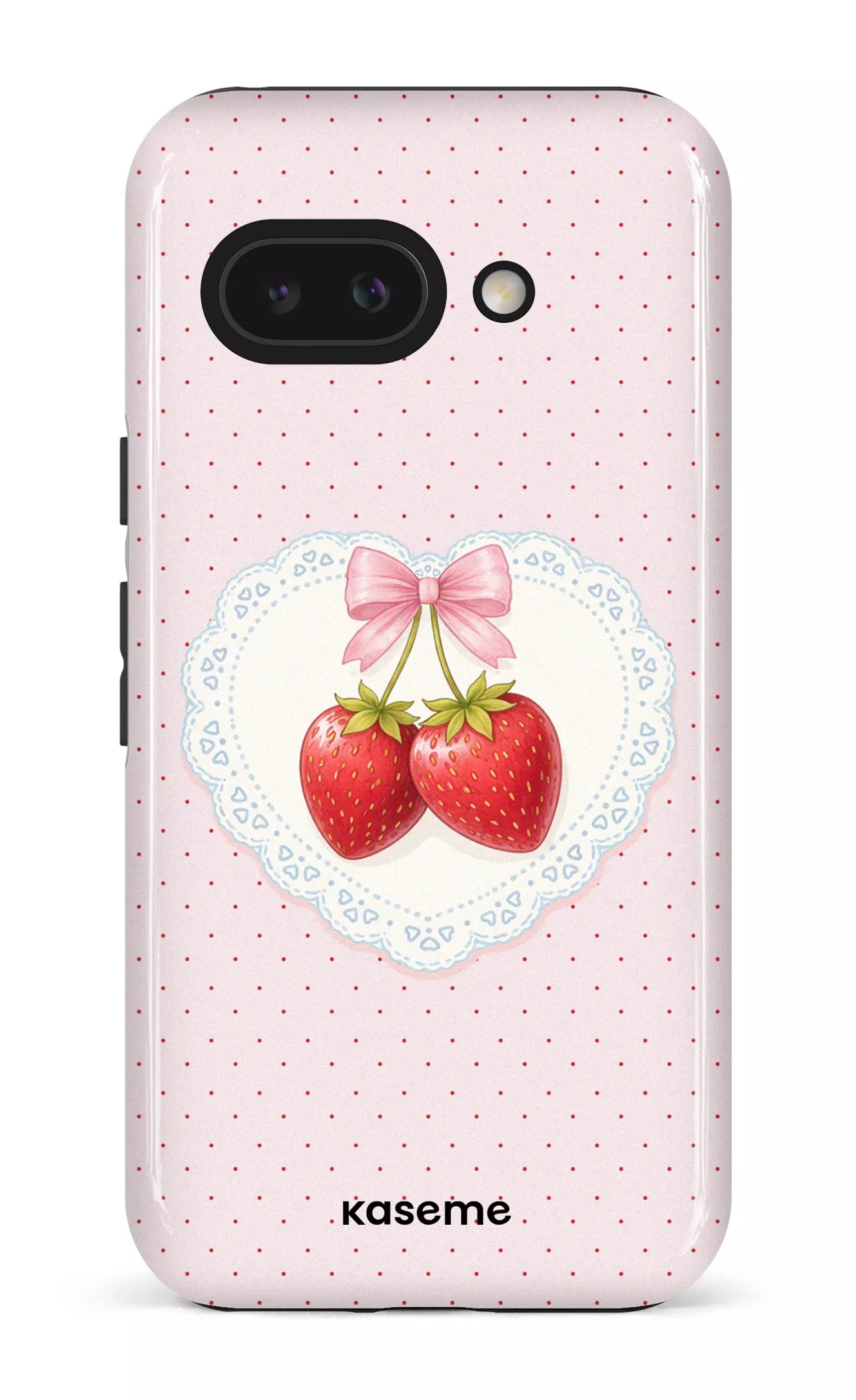 Google Pixel 9 A Impact (Gloss) Fresa Lace Pink -
