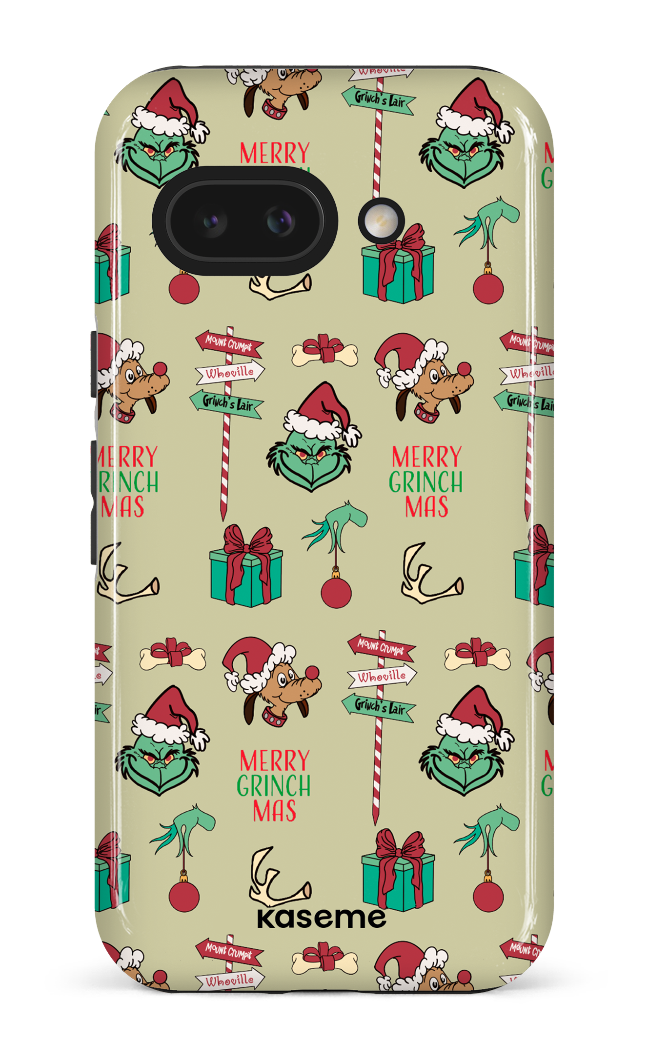 Google Pixel 9 A Impact (Gloss) Grinchmas -