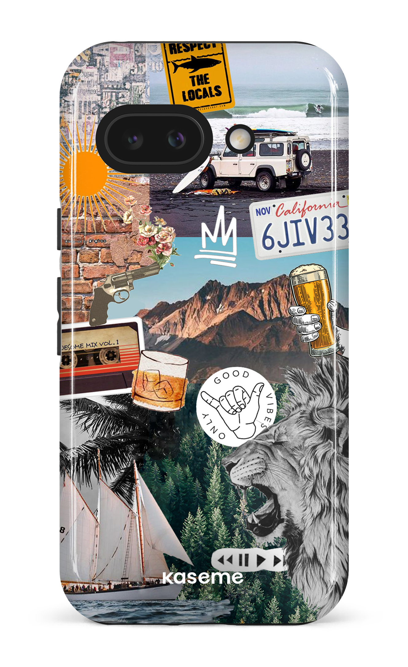 Google Pixel 9 A Impact (Gloss) Groovy -