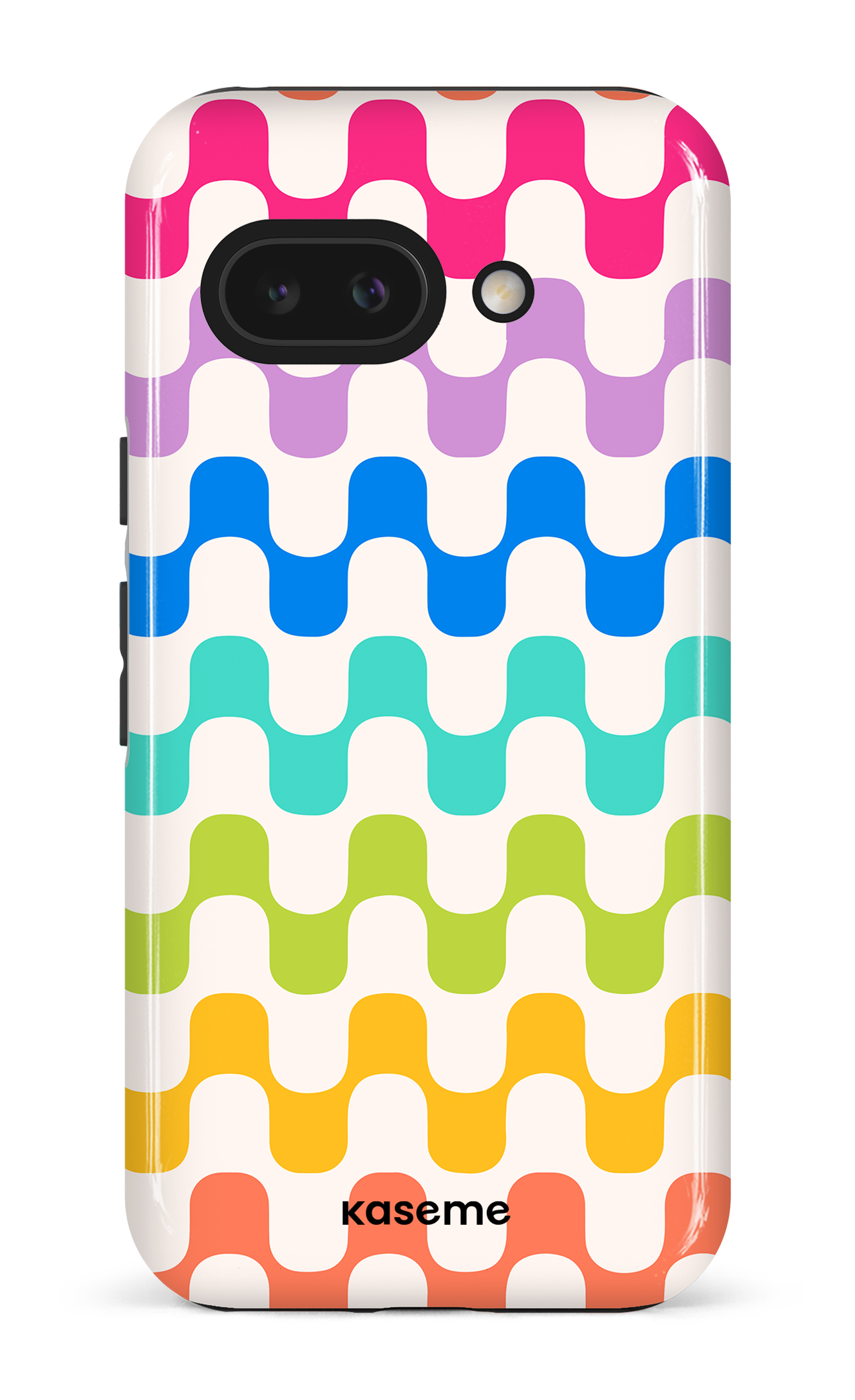 Google Pixel 9 A Impact (Gloss) Hippy Rainbow -