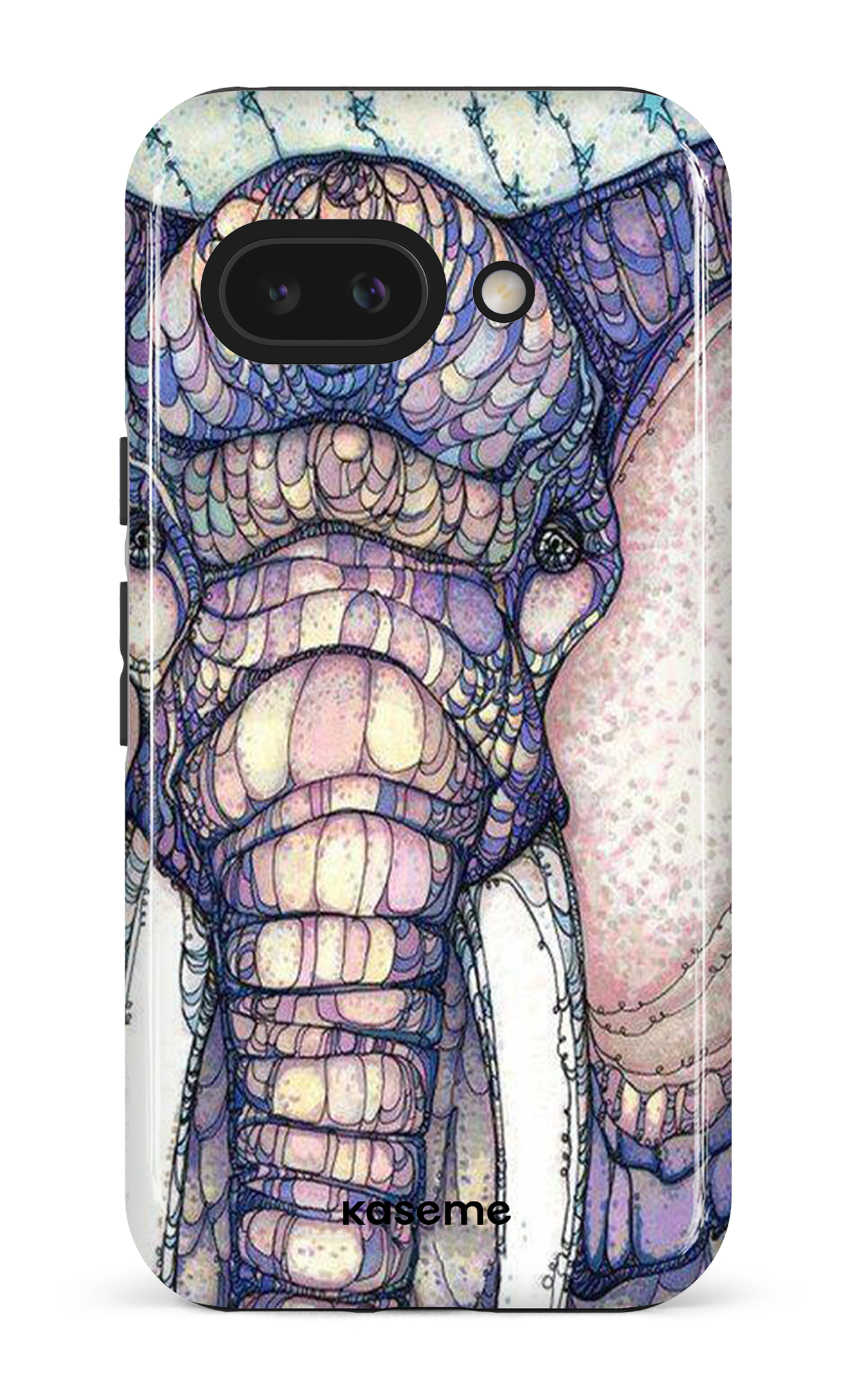 Google Pixel 9 A Impact (Gloss) Mosaic Elephant -