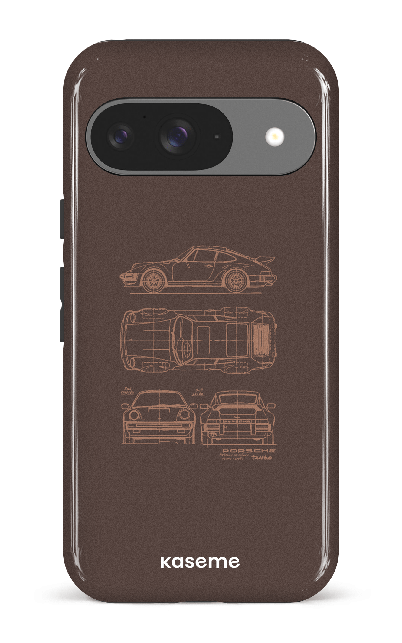 Google Pixel 9 Impact (Gloss) Beat The Traffic Mocha -