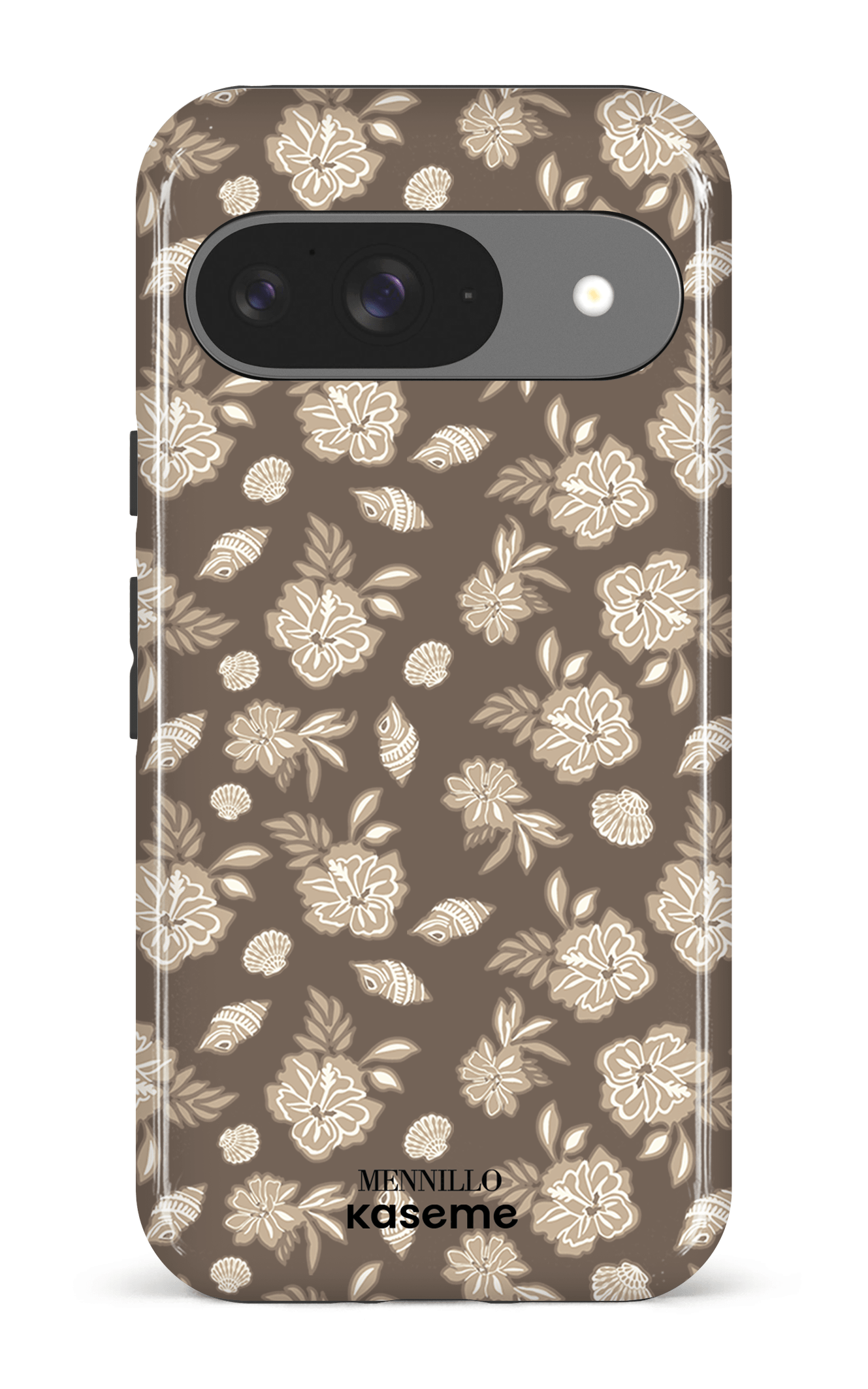 Google Pixel 9 Impact (Gloss) Floral Cream by Mennillo -