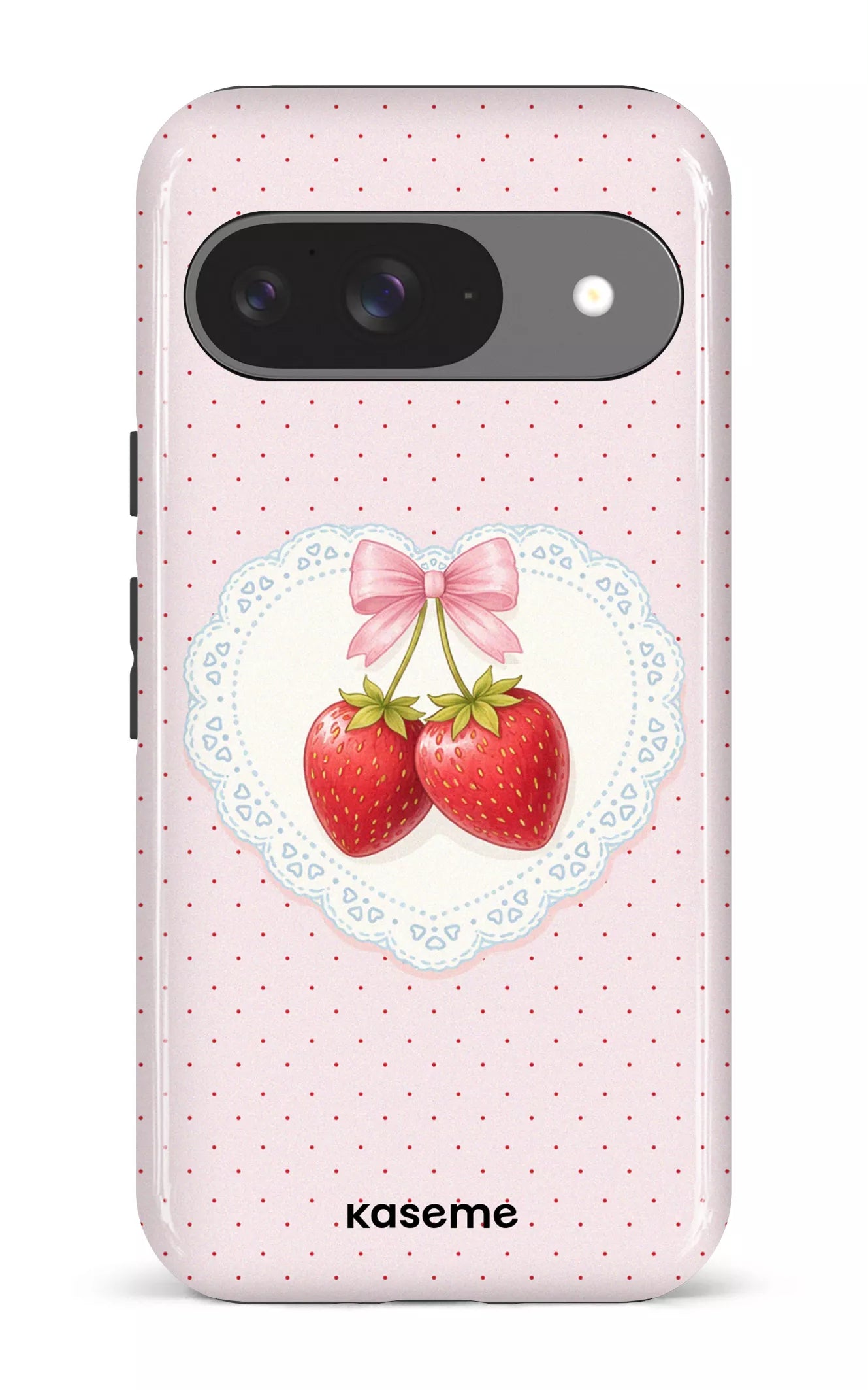 Google Pixel 9 Impact (Gloss) Fresa Lace Pink -