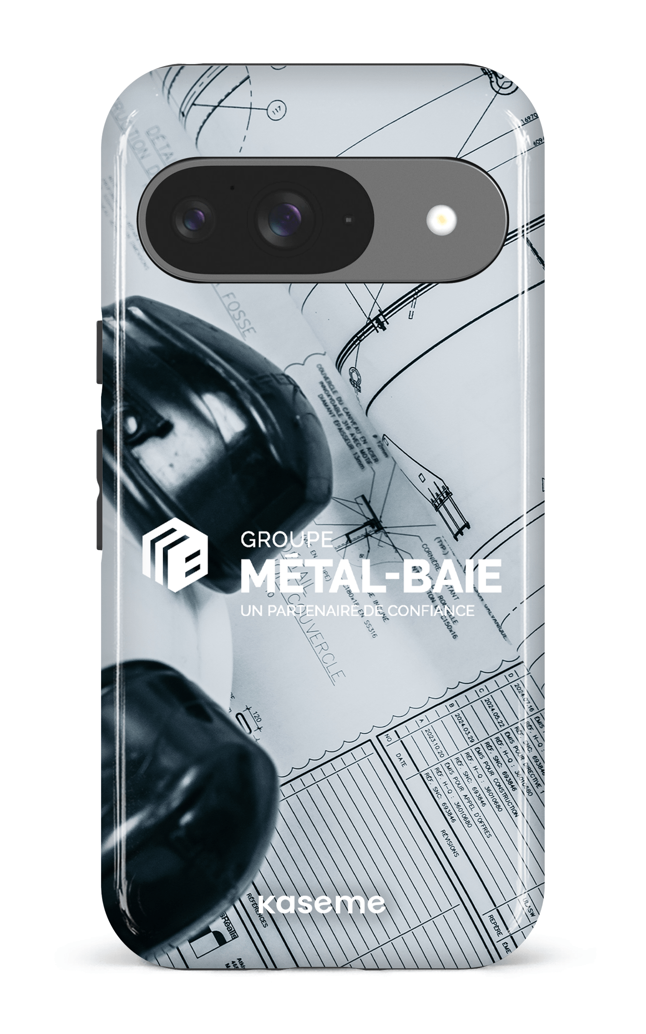 Google Pixel 9 Impact (Gloss) Le plan par Métal-Baie -