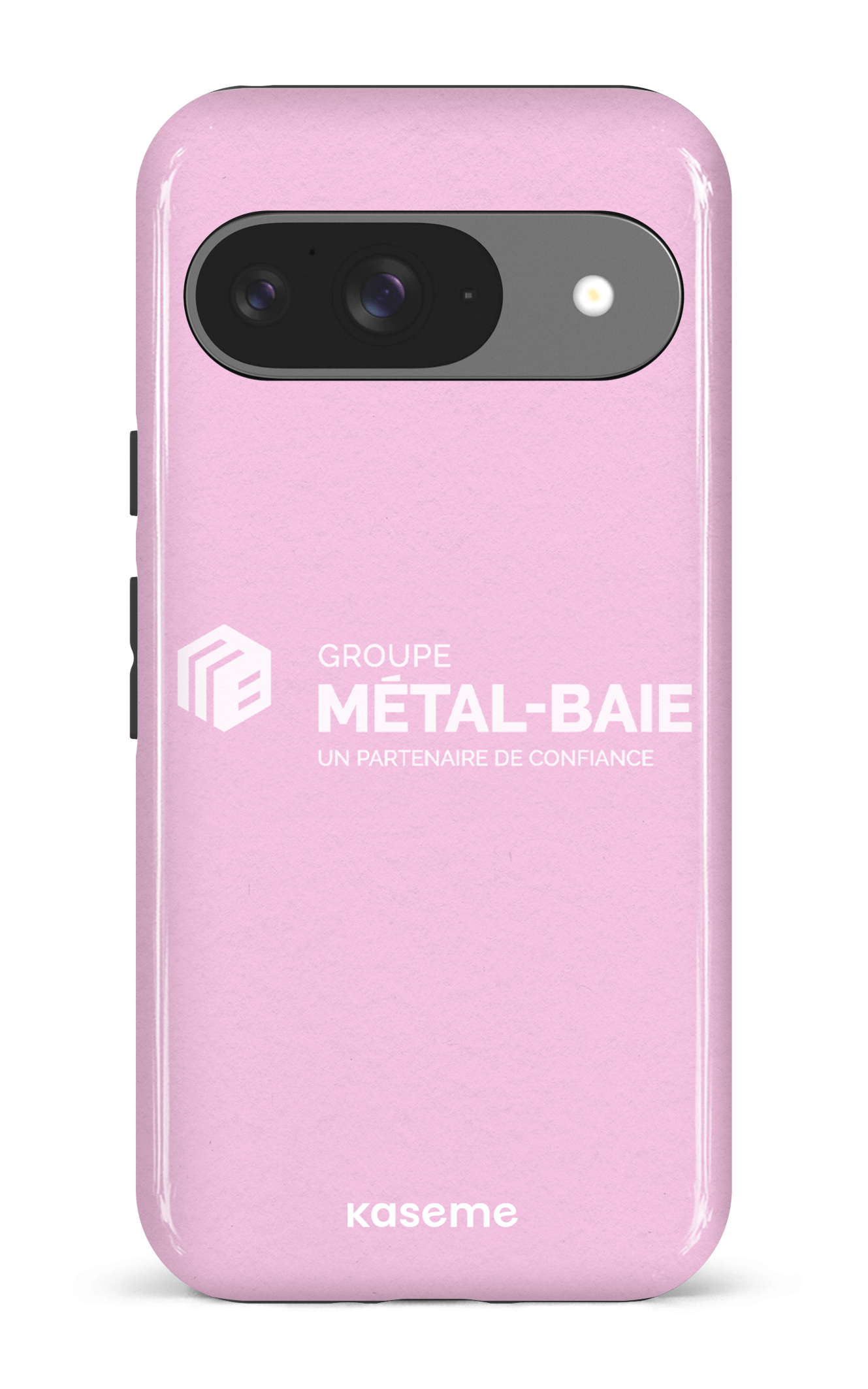 Google Pixel 9 Impact (Gloss) Métal-Baie Rose -
