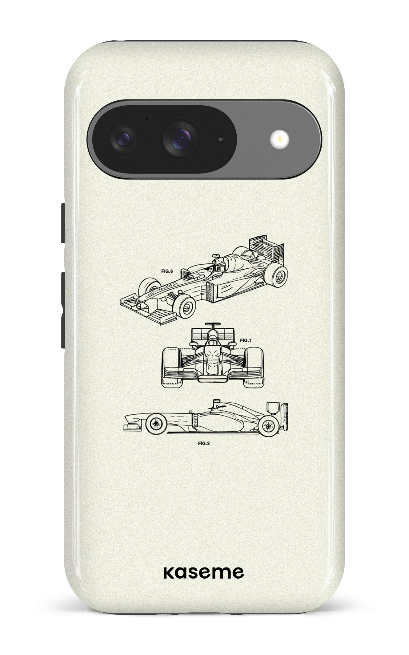 Google Pixel 9 Impact (Gloss) Sport Car White -