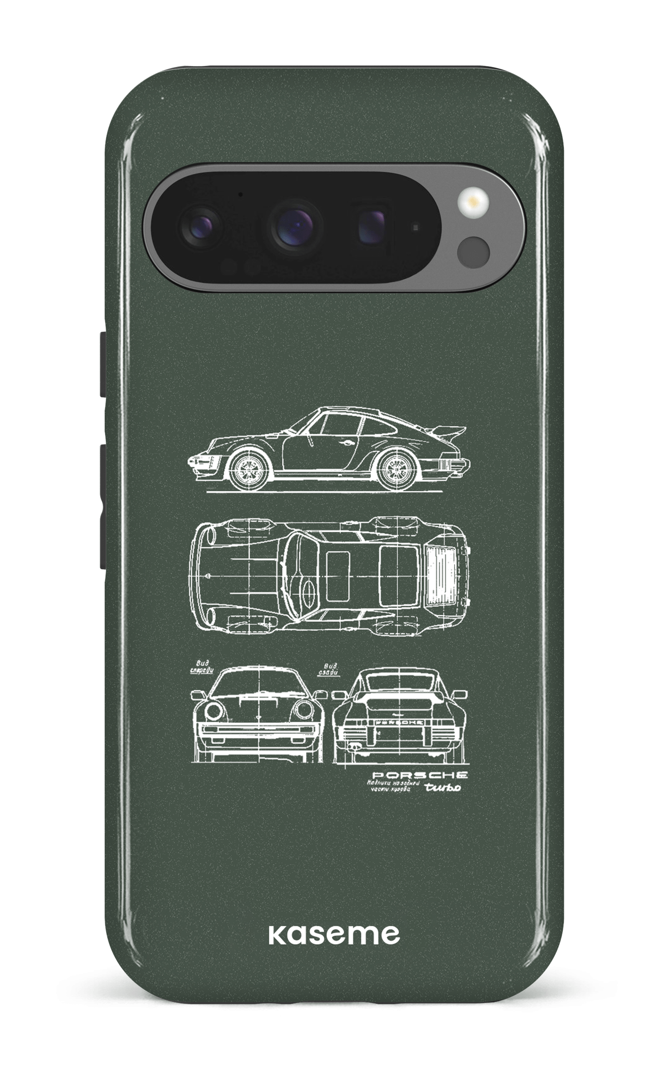 Google Pixel 9 Pro Impact (Gloss) Beat The Traffic Green -