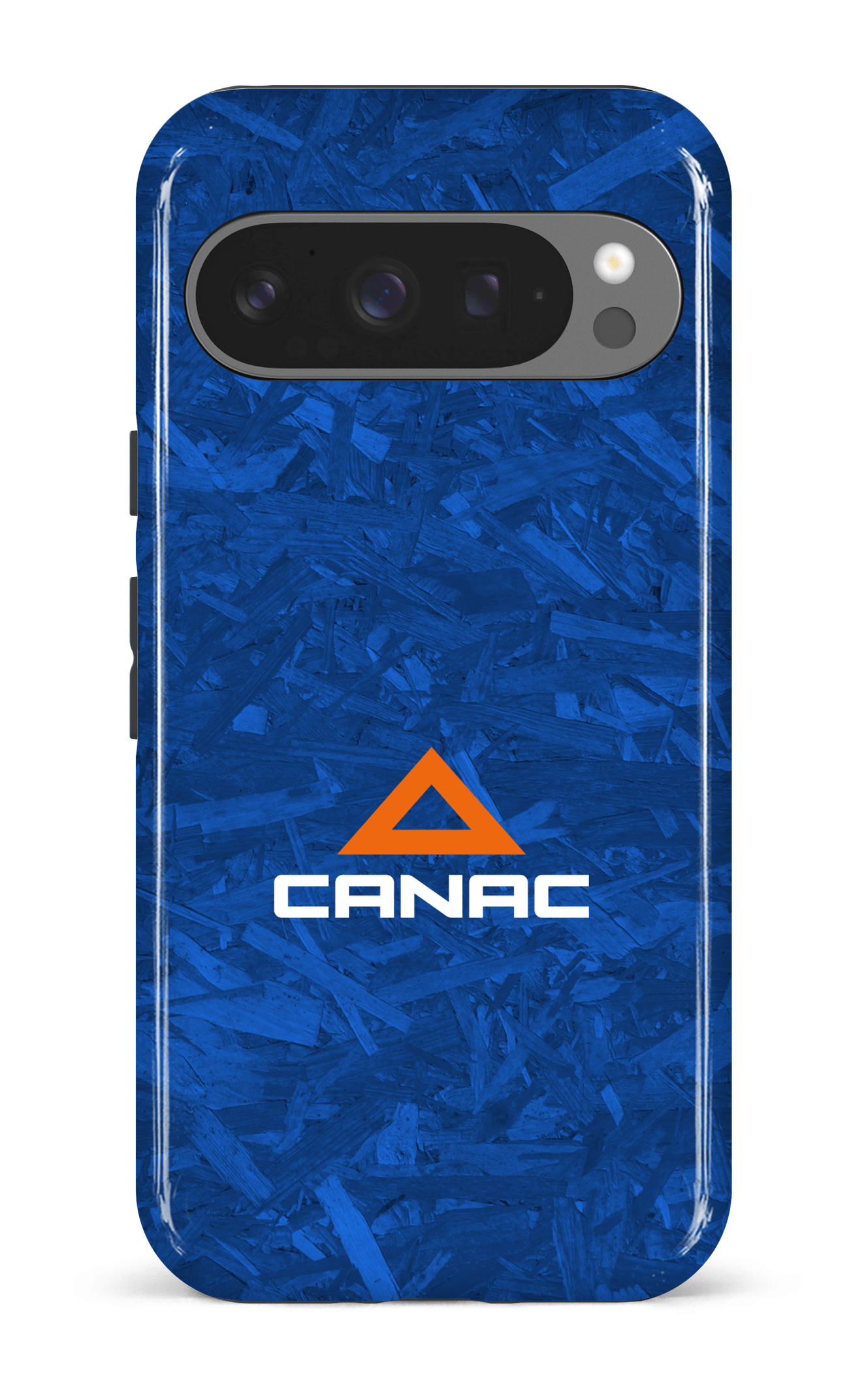 Google Pixel 9 Pro Impact (Gloss) Bois bleu par Canac -