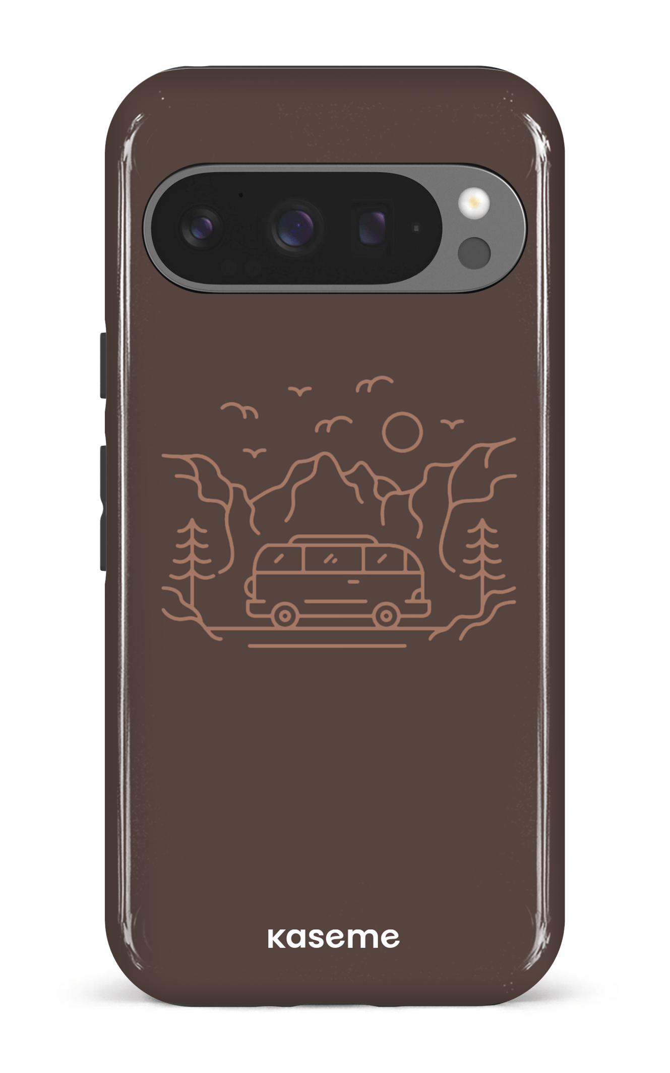 Google Pixel 9 Pro Impact (Gloss) Camp Life Mocha -