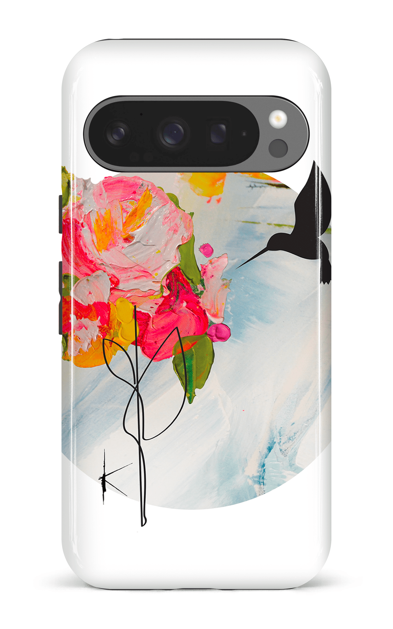 Google Pixel 9 Pro Impact (Gloss) Colibri par Kristine Girard -