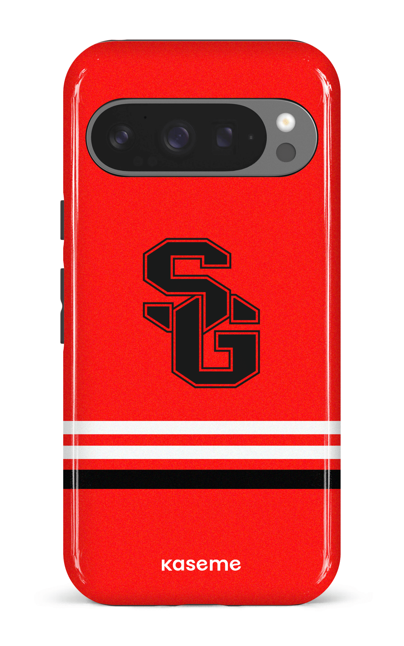 Google Pixel 9 Pro Impact (Gloss) Dragons PSG Rouge -