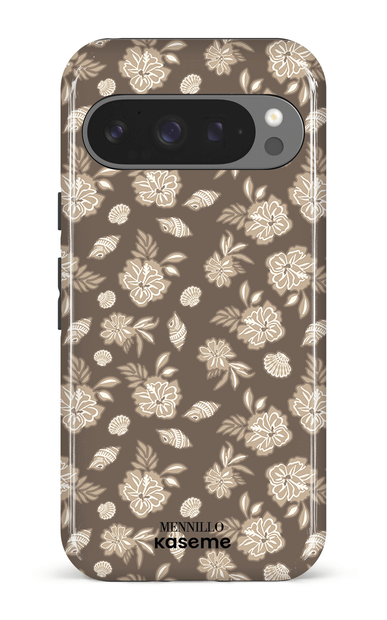 Google Pixel 9 Pro Impact (Gloss) Floral Cream by Mennillo -