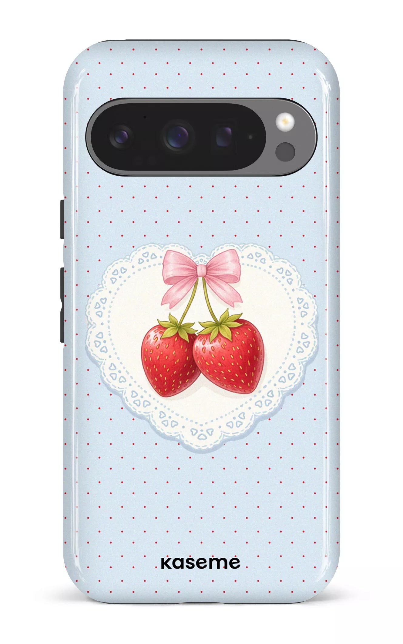 Google Pixel 9 Pro Impact (Gloss) Fresa Lace Blue -