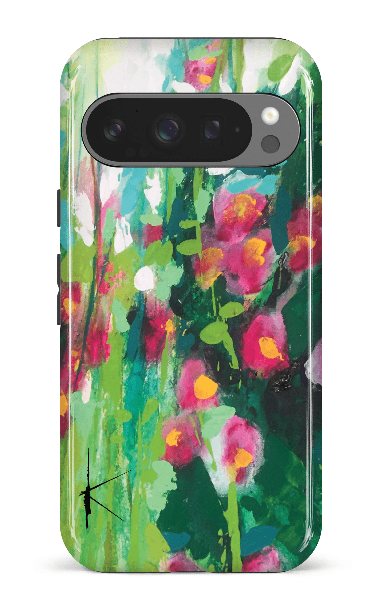 Google Pixel 9 Pro Impact (Gloss) La Rose Trémière par Kristine Girard -
