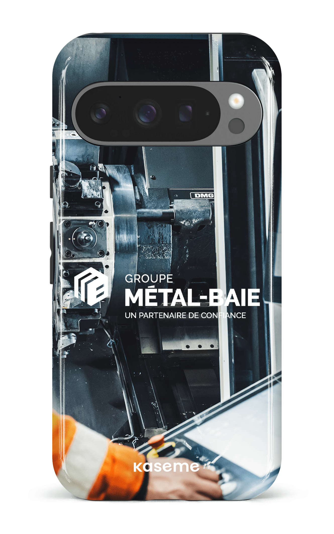 Google Pixel 9 Pro Impact (Gloss) Le machinage par Métal-Baie -