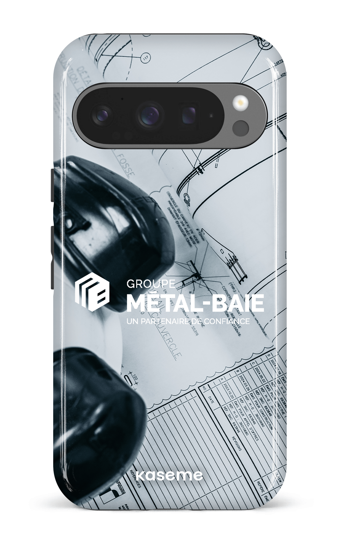 Google Pixel 9 Pro Impact (Gloss) Le plan par Métal-Baie -