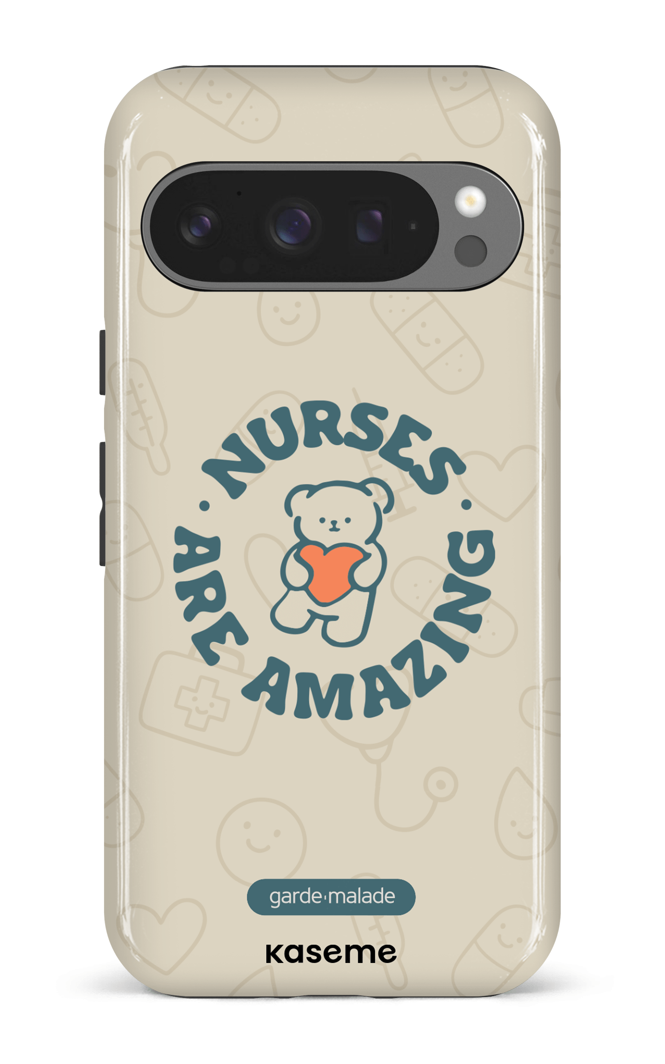 Google Pixel 9 Pro Impact (Gloss) Nurses Are Amazing x Garde-Malade -