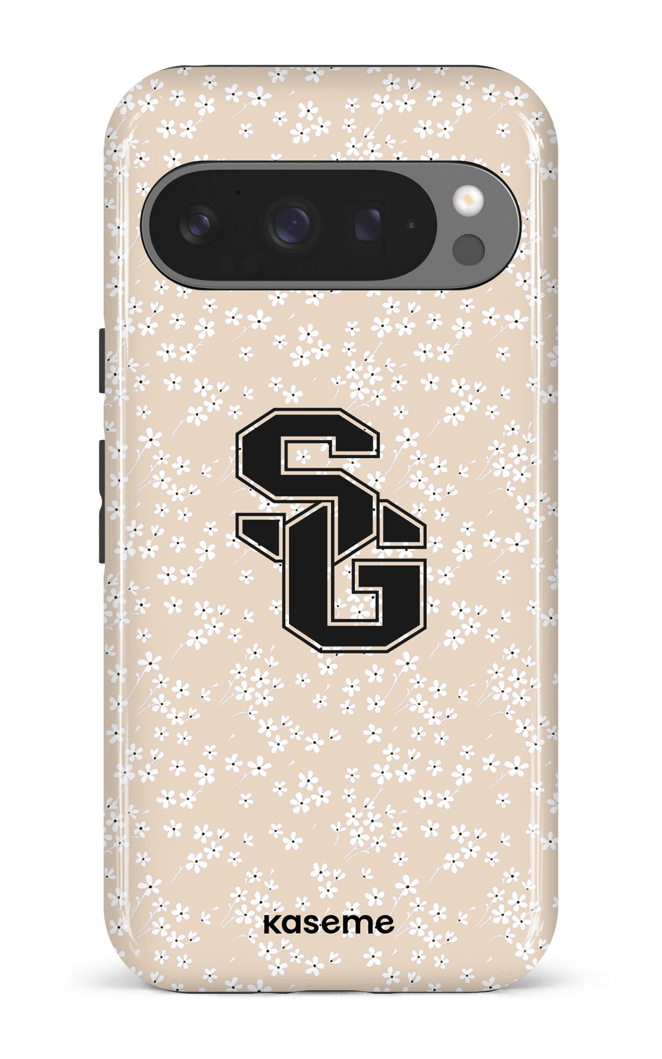 Google Pixel 9 Pro Impact (Gloss) Posy Beige x Dragons -