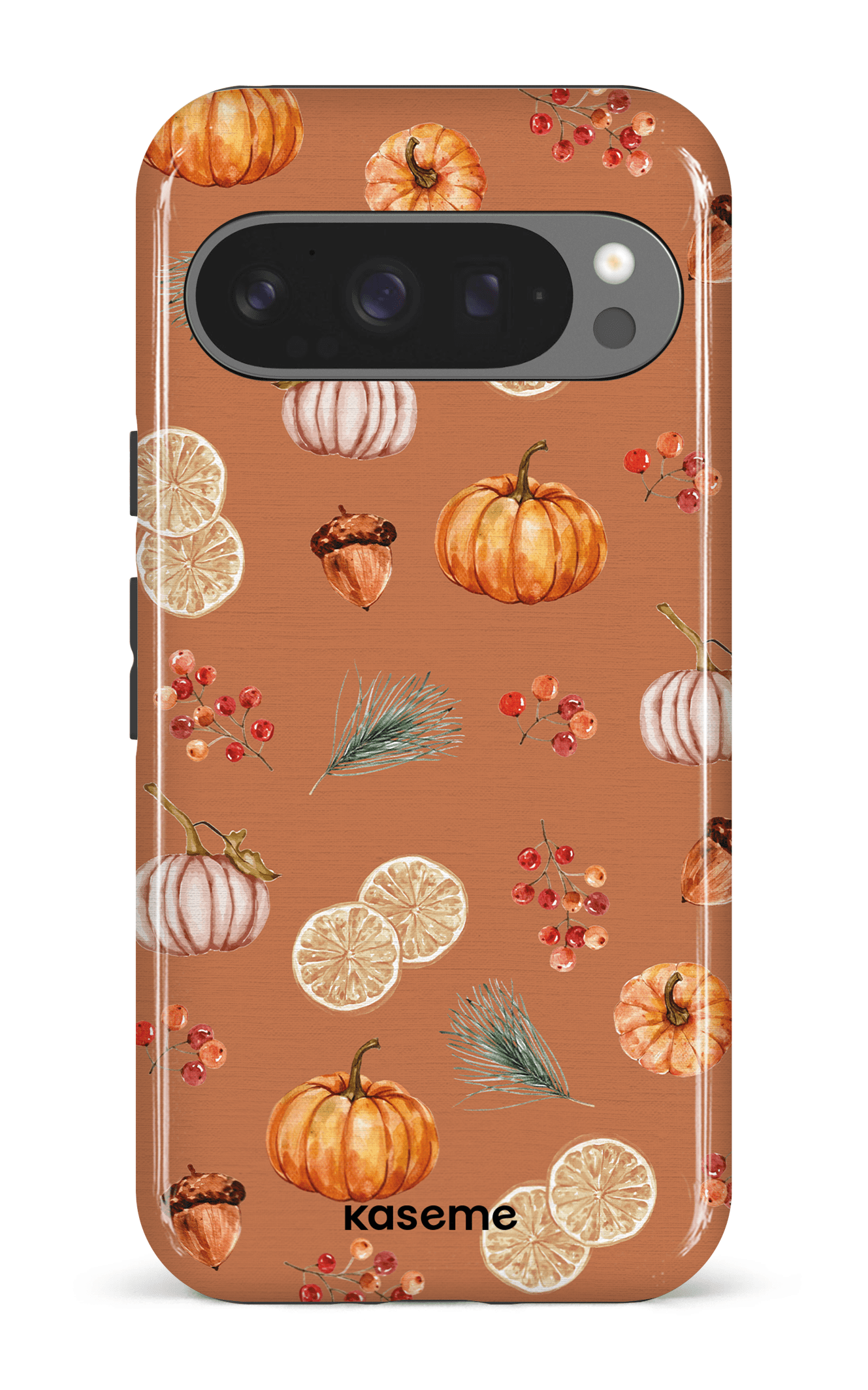 Google Pixel 9 Pro Impact (Gloss) Pumpkin Garden Orange -